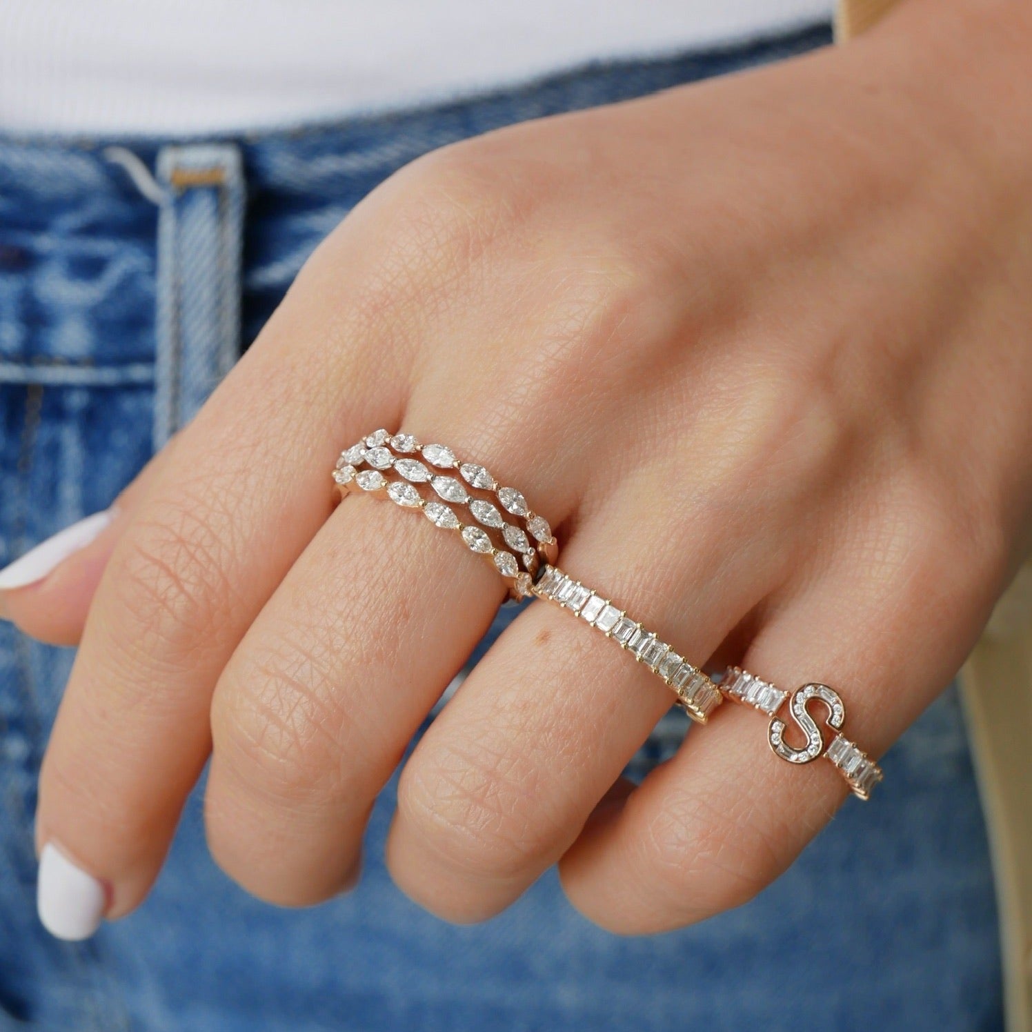 Marquise Diamond Ring