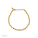 Birthstone Bead Bracelet In Diamond in 14k yellow gold