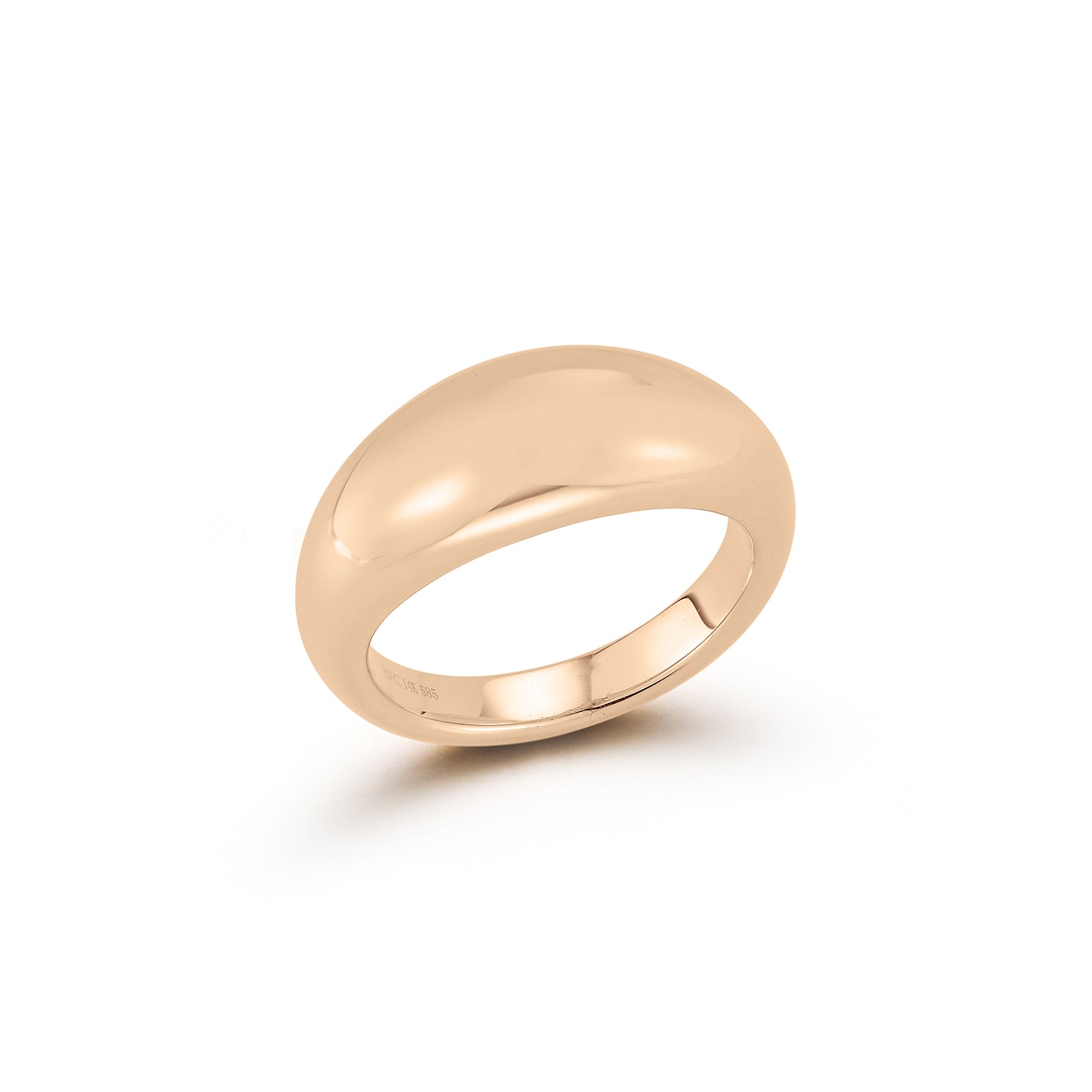 Gold Jumbo Dome Ring