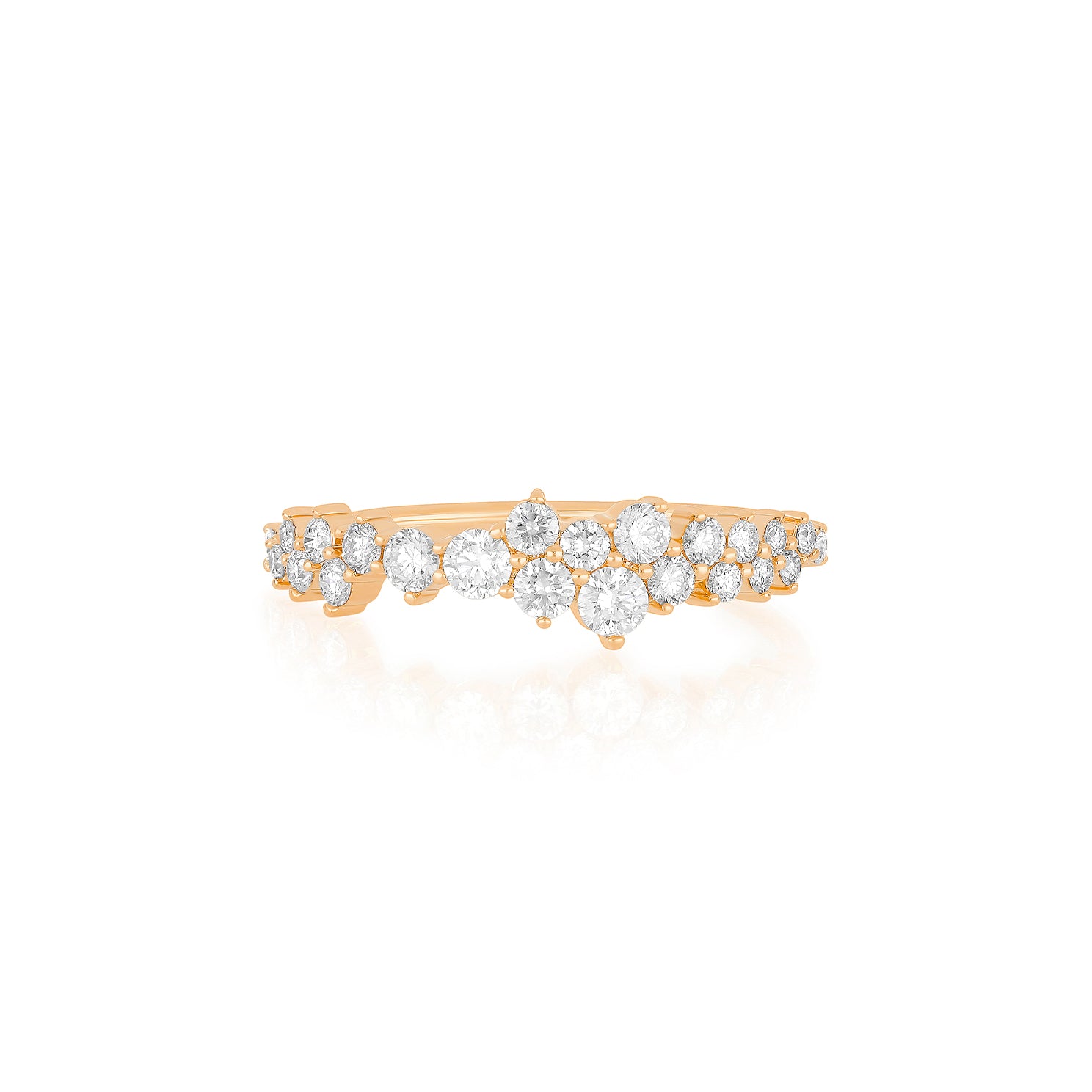 Diamond Cluster Ring