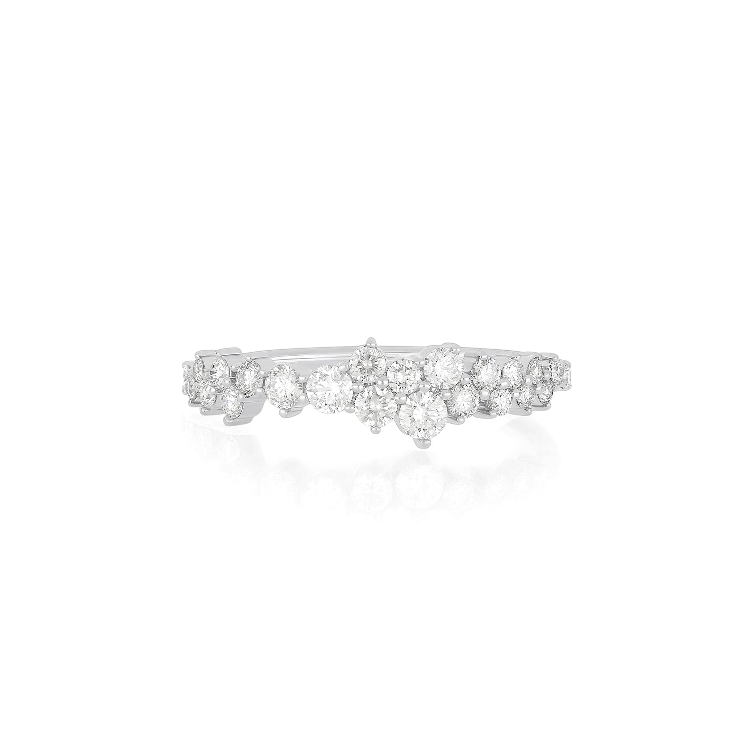 Diamond Cluster Ring