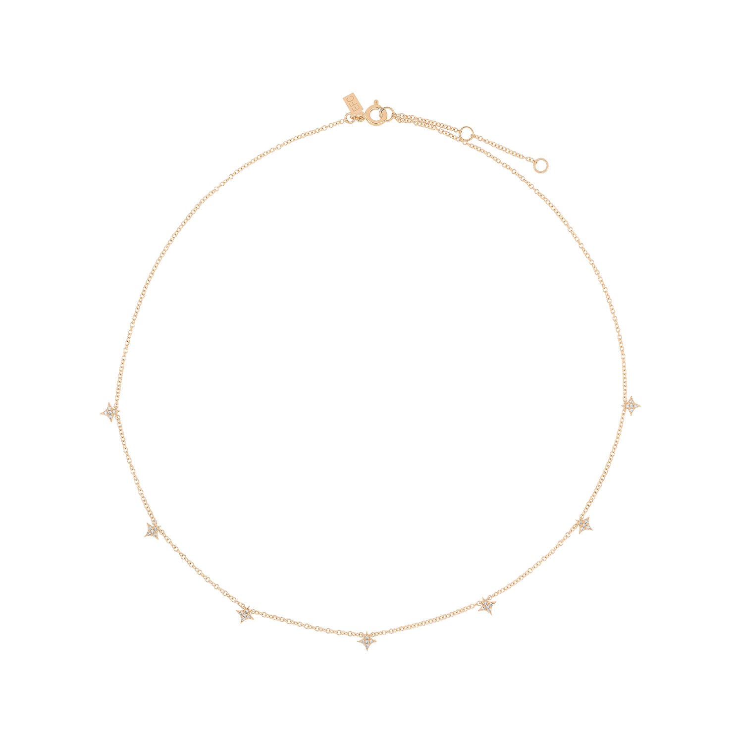 7 Diamond Sparkle Necklace