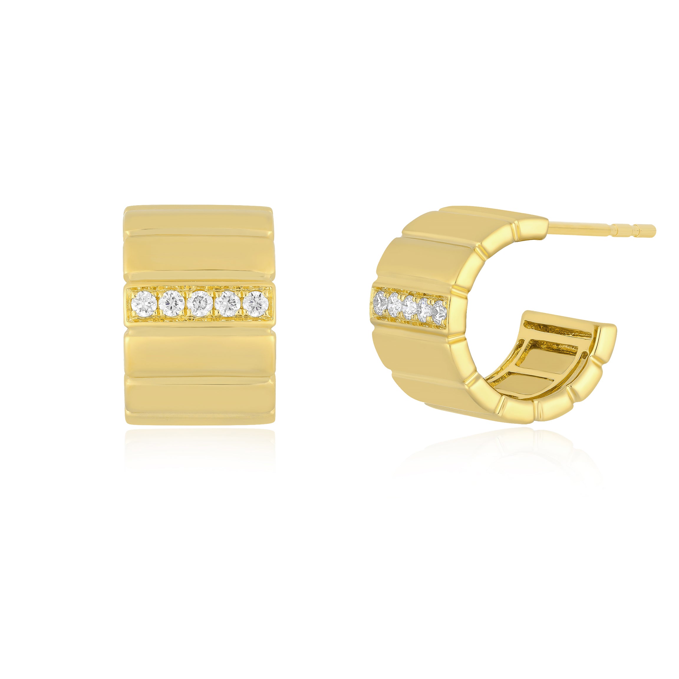 Kaia Huggie Earrings