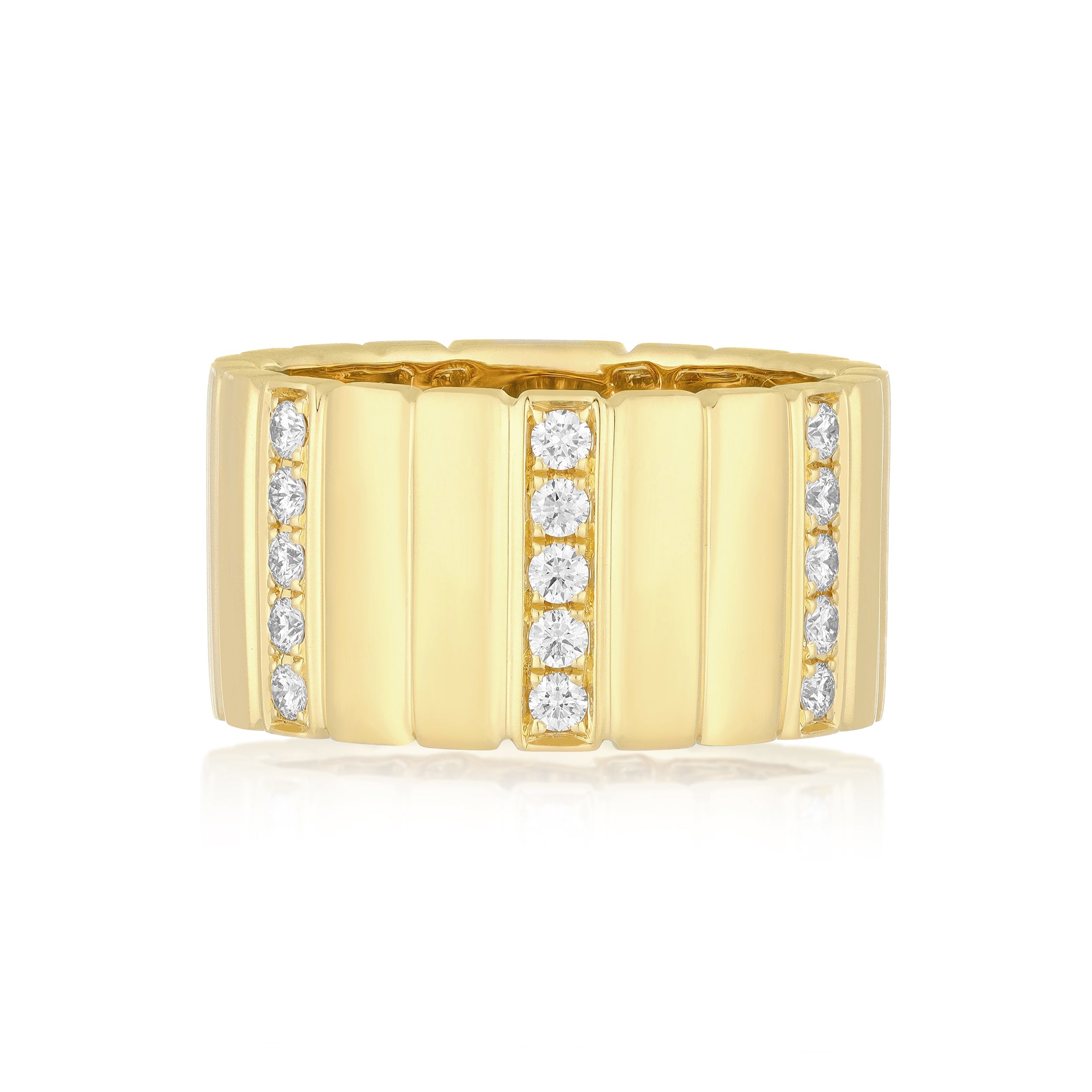 Kaia Cigar Band Ring
