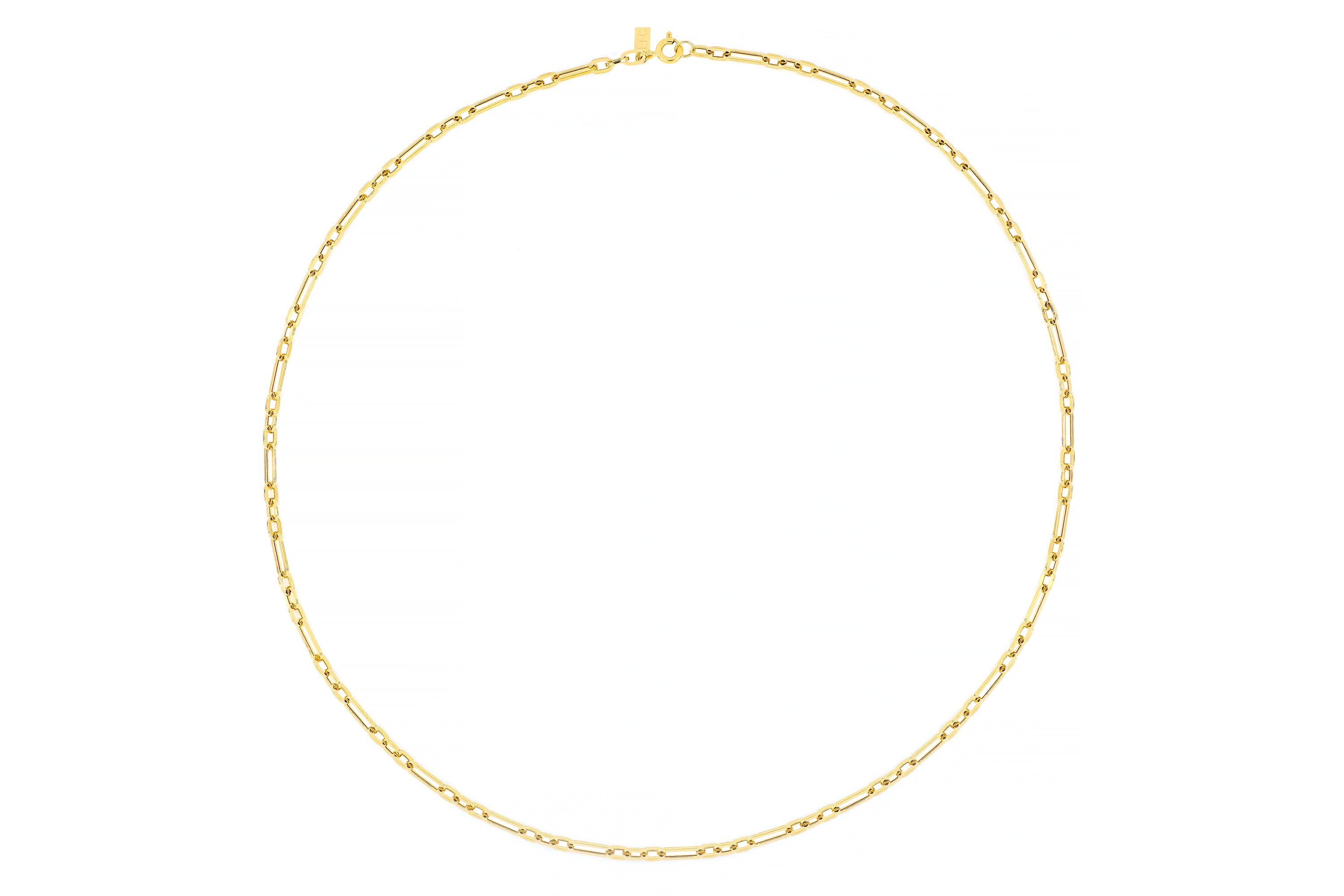 Gold Mixed Link Lola Chain Necklace