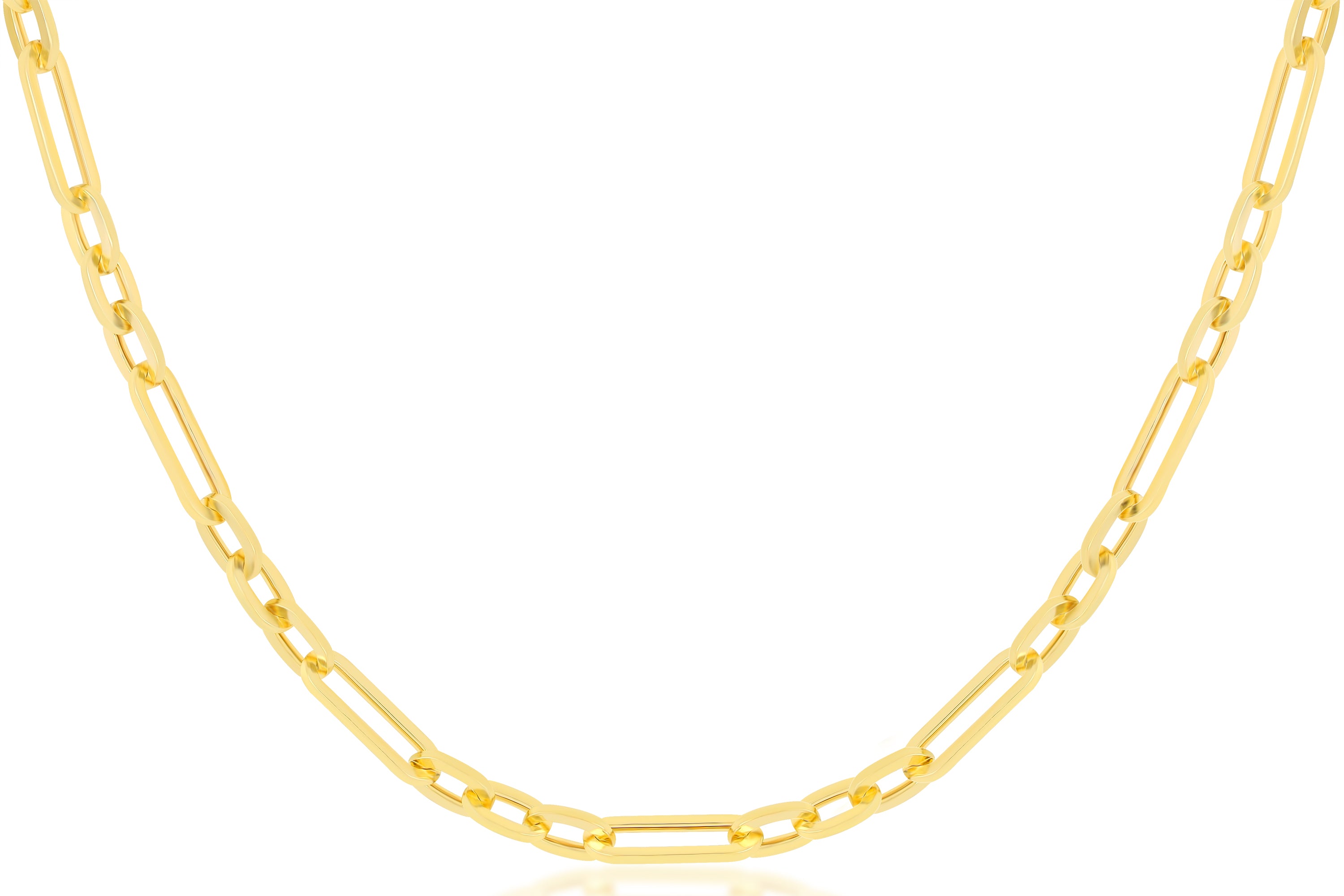 Gold Mixed Link Lola Chain Necklace