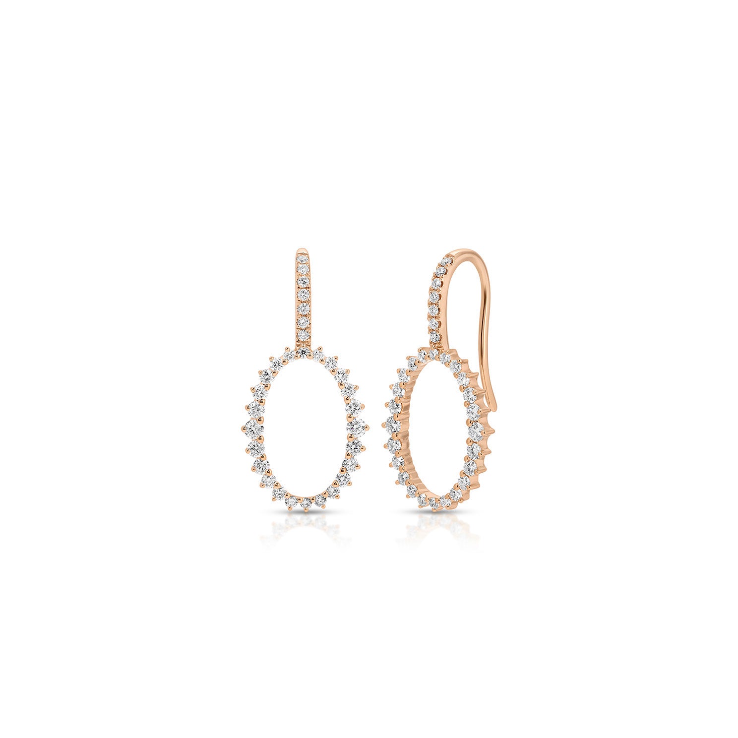Diamond Prong Set Olivia Earring