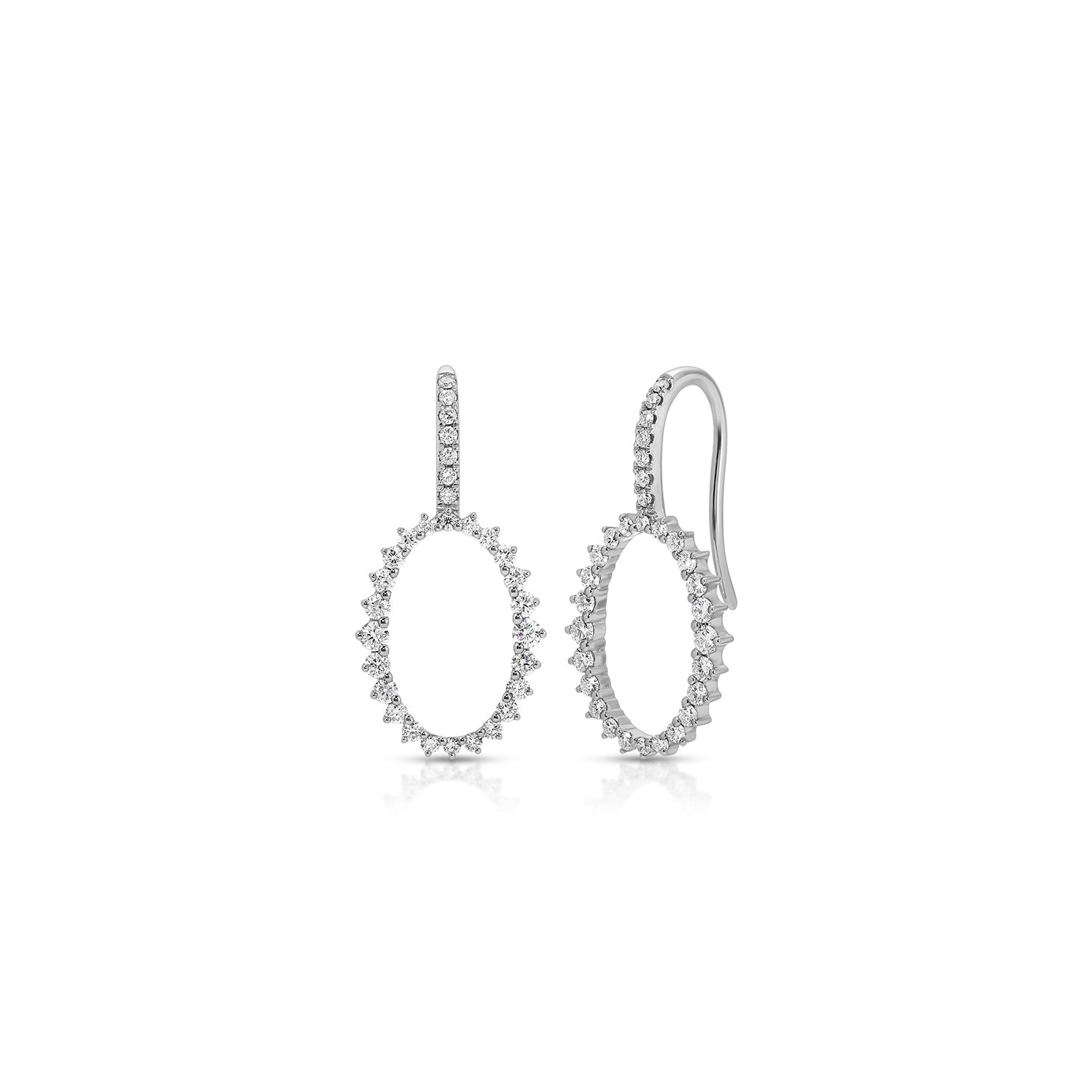Diamond Prong Set Olivia Earring