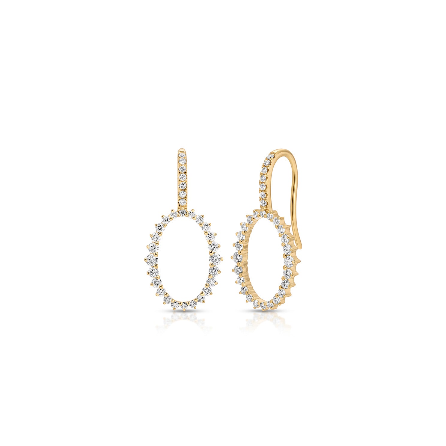 Diamond Prong Set Olivia Earring