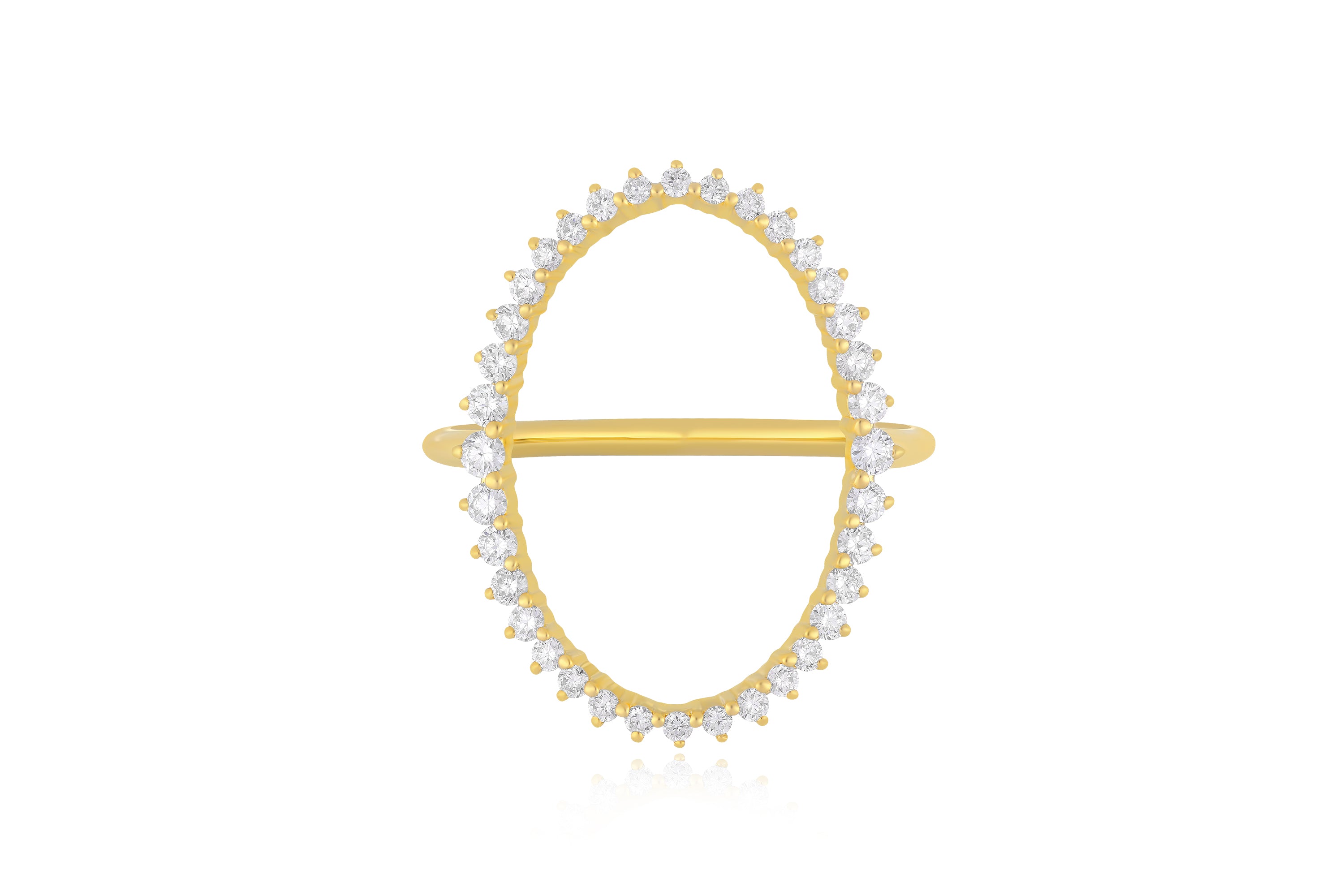 Diamond Prong Set Olivia Ring