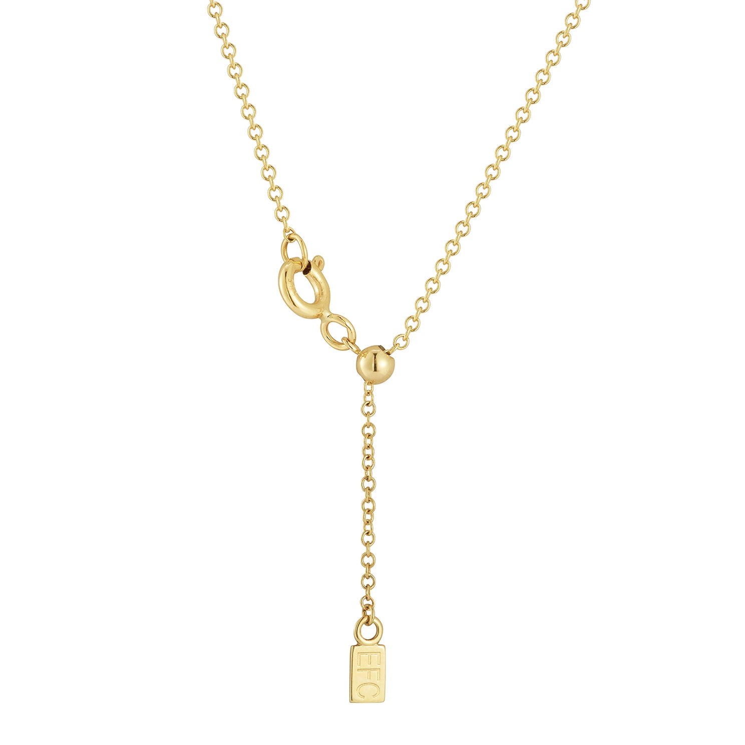 Every Length Jumbo Initial Chain Necklace