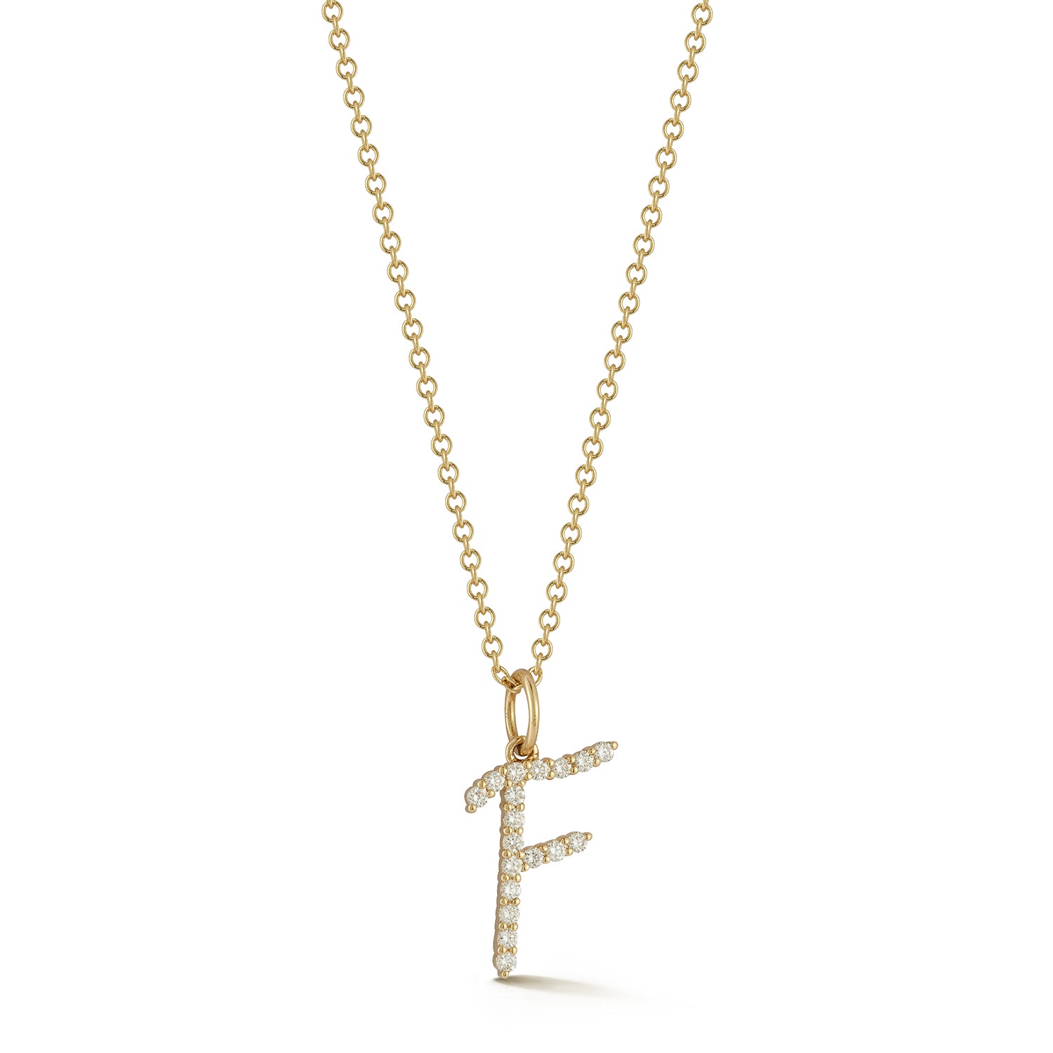 Every Length Jumbo Initial Chain Necklace