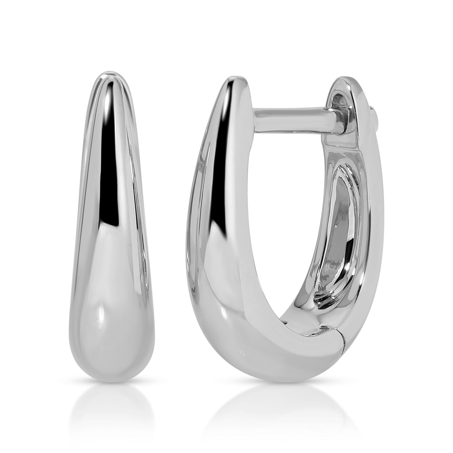 Gold Mini Maeve Huggie Earrings