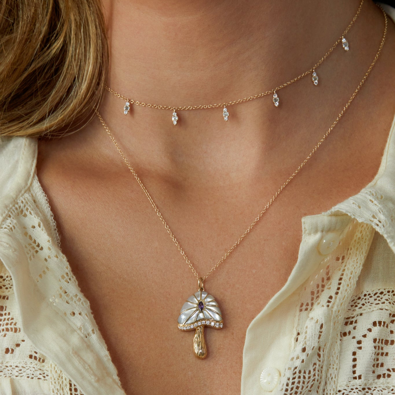 Jumbo Magic Mushroom Charm