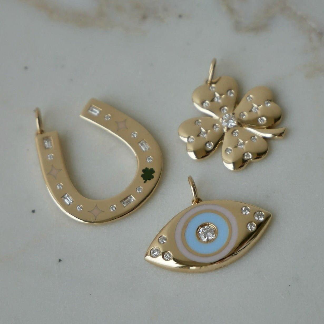 Jumbo Evil Eye Protection Charm