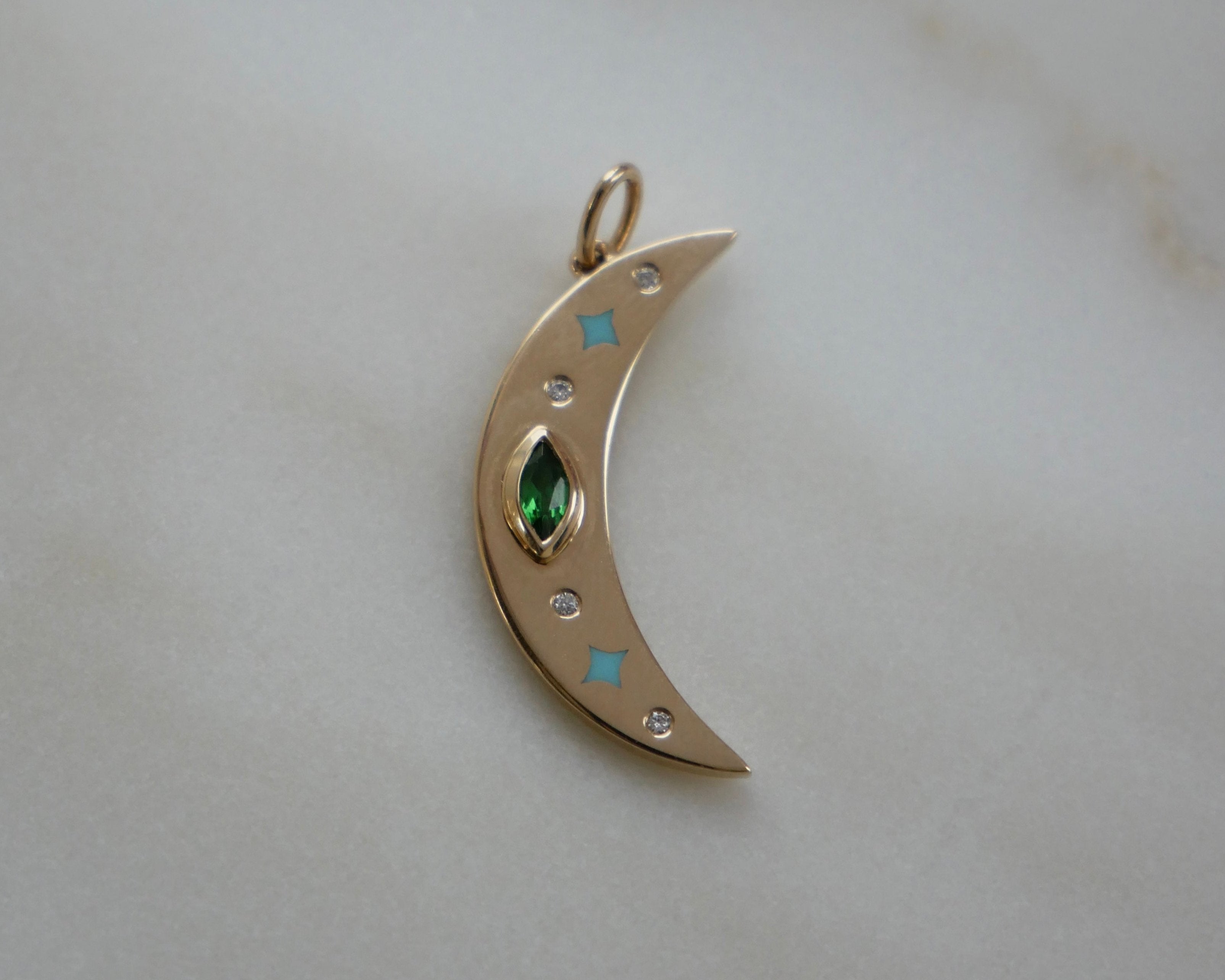 Jumbo Magic Moon Charm