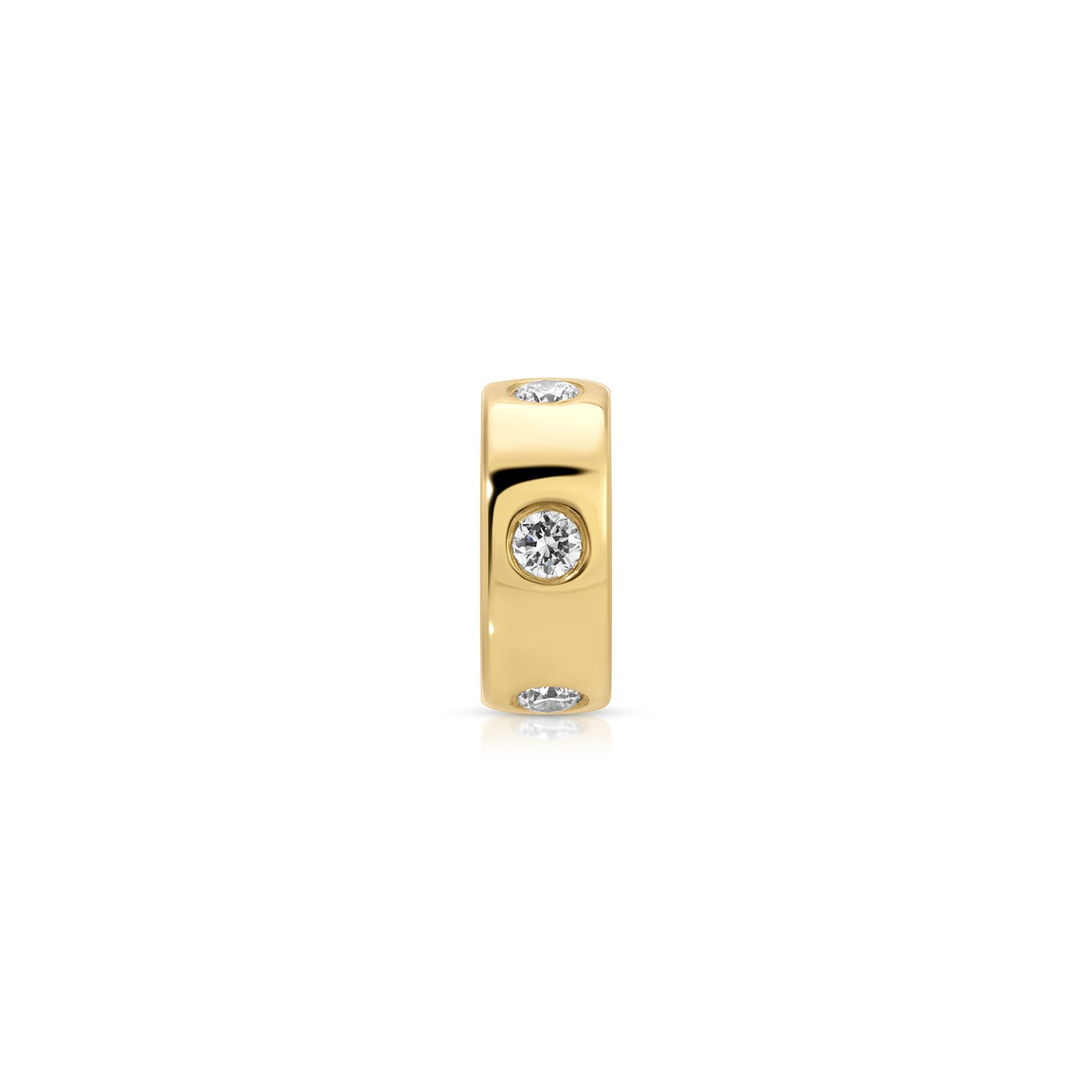 Diamond and Gold Charm Spacer