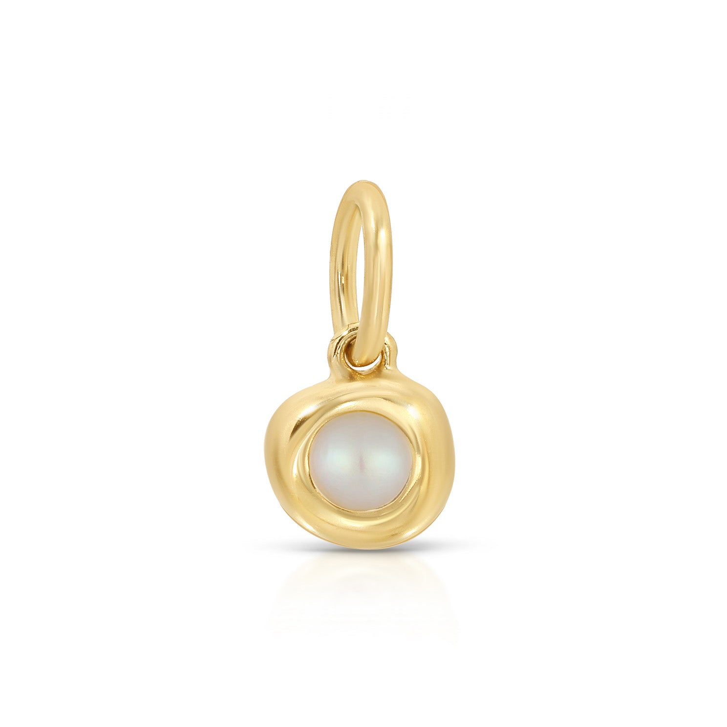 Pearl Pillow Birthstone Charm