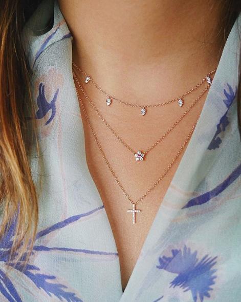 Diamond Cross Necklace