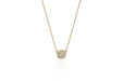 EF Collection Mini Diamond Disc Necklace