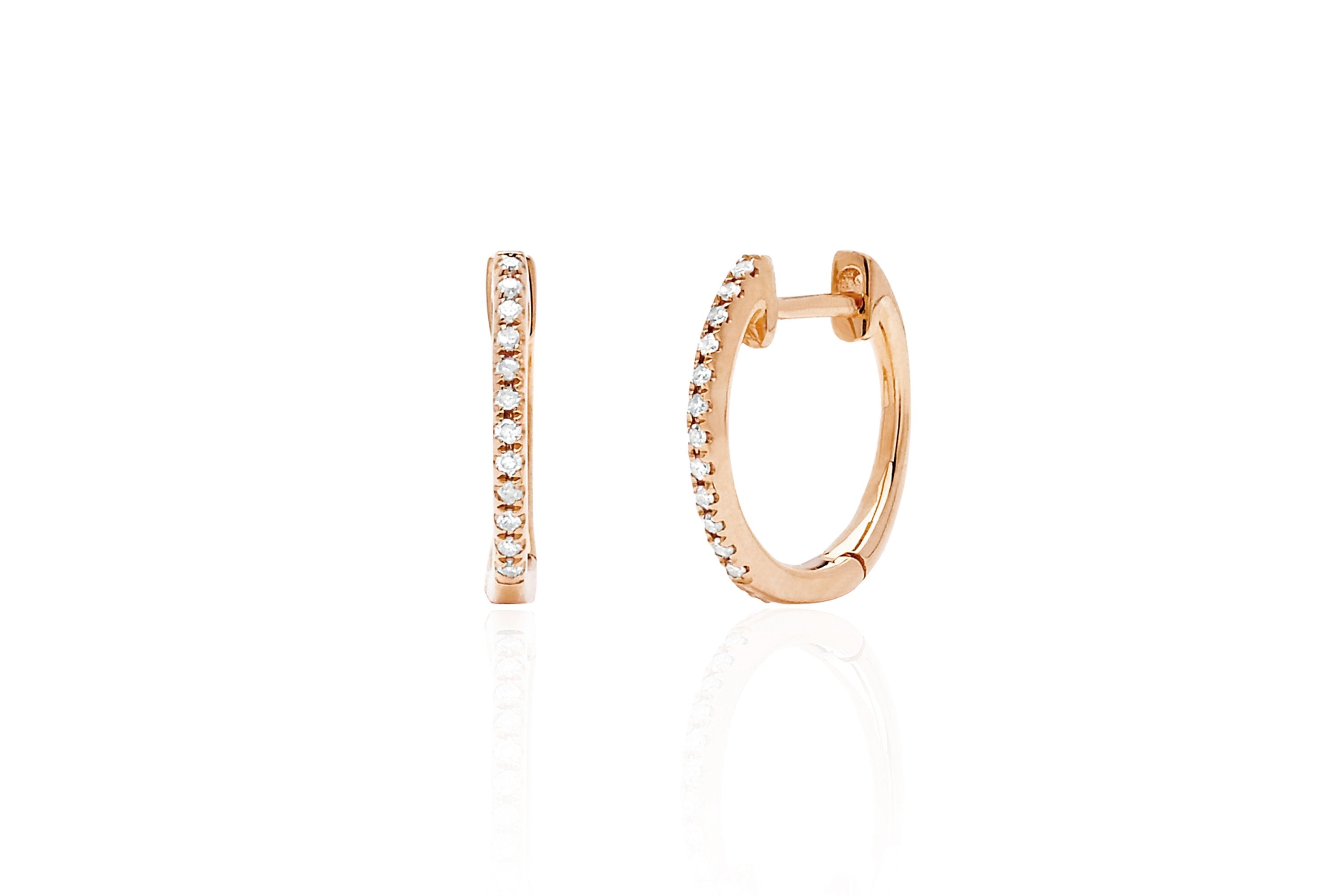 Diamond Huggie Earring