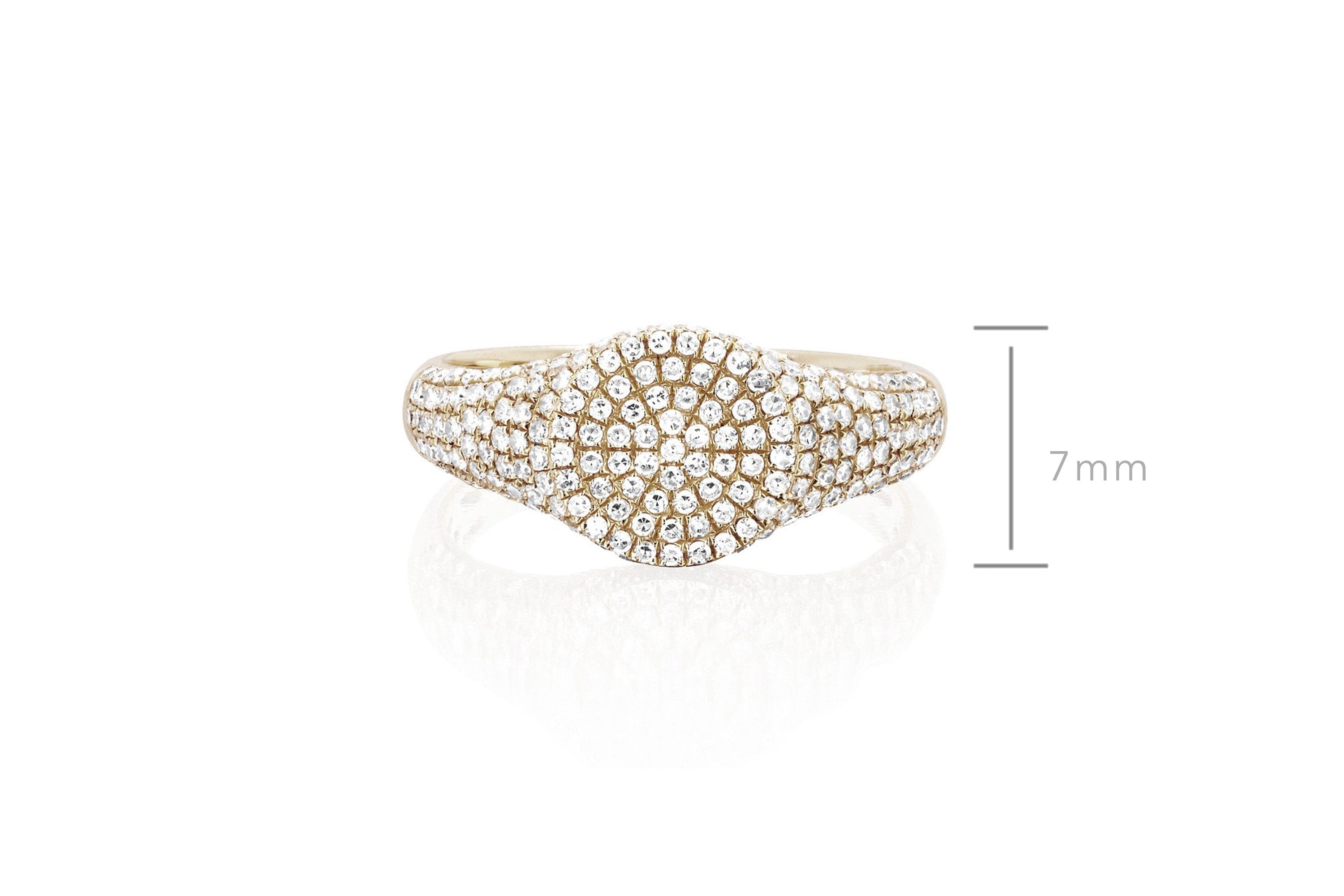Diamond Signet Ring