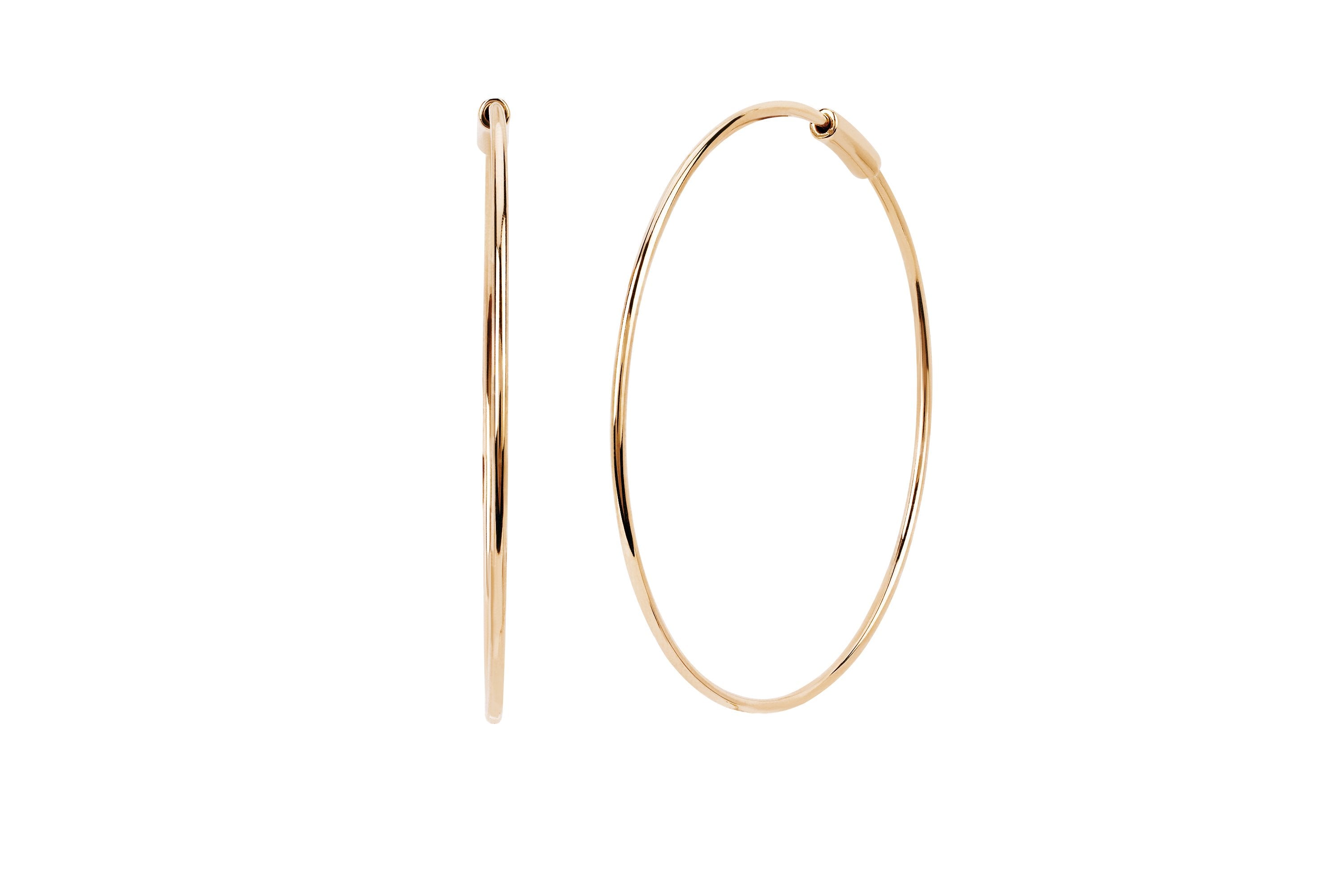 The Perfect Gold Hoop Earring