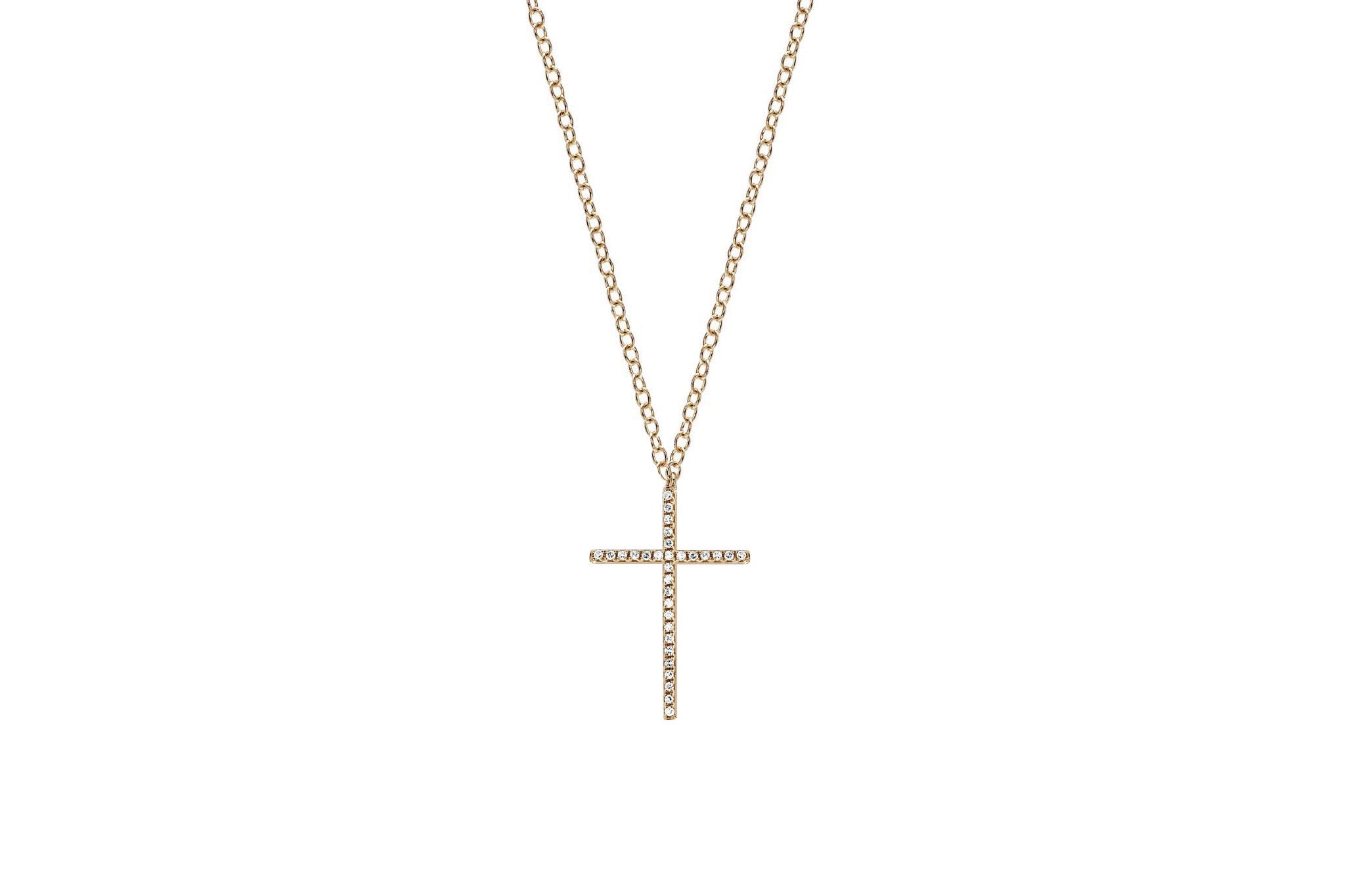 Diamond Cross Necklace