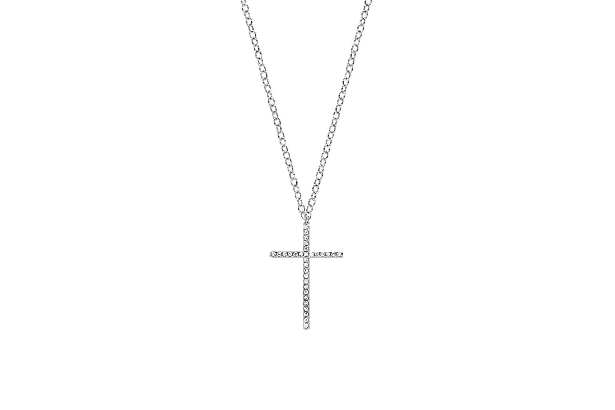 Diamond Cross Necklace