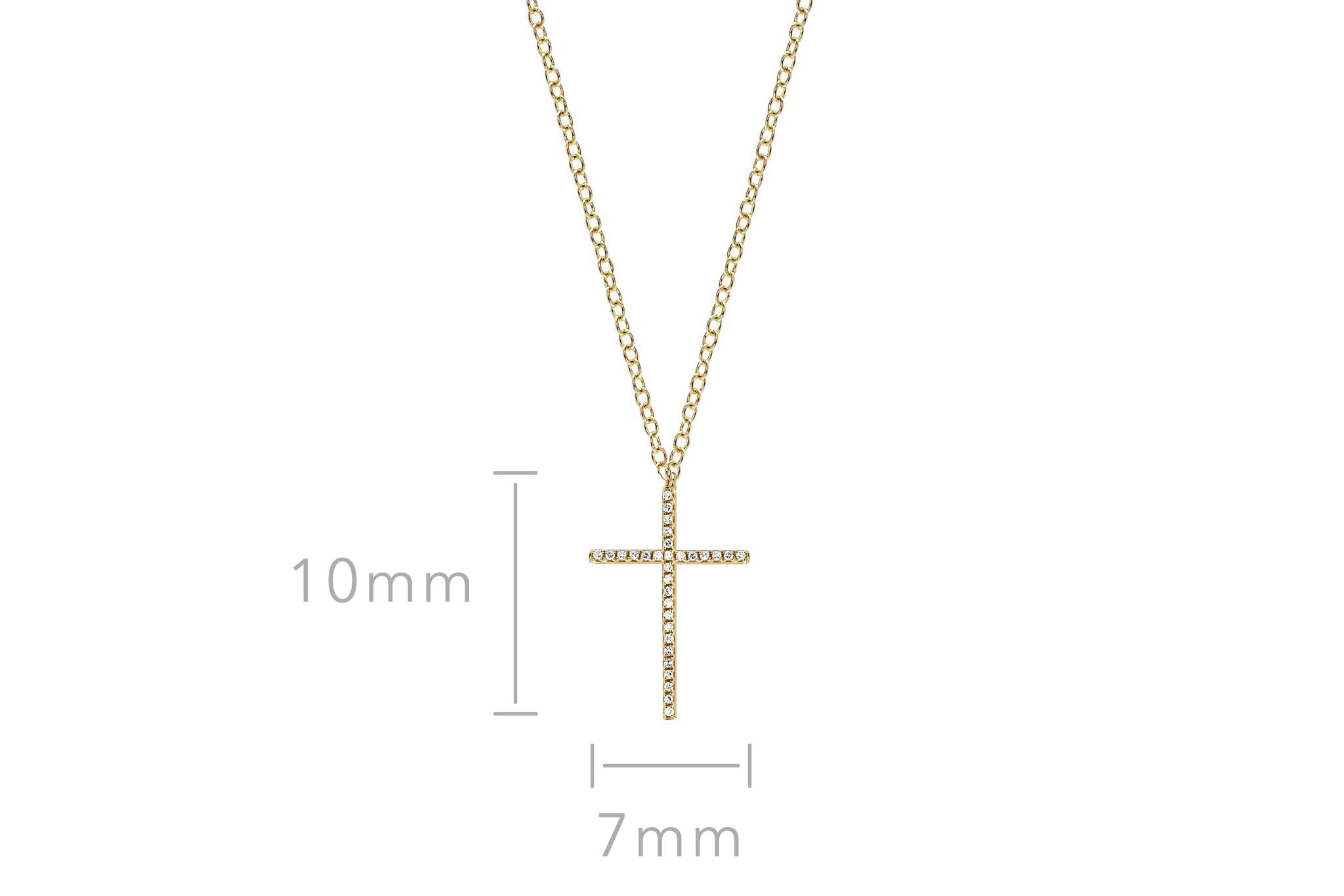 Diamond Cross Necklace