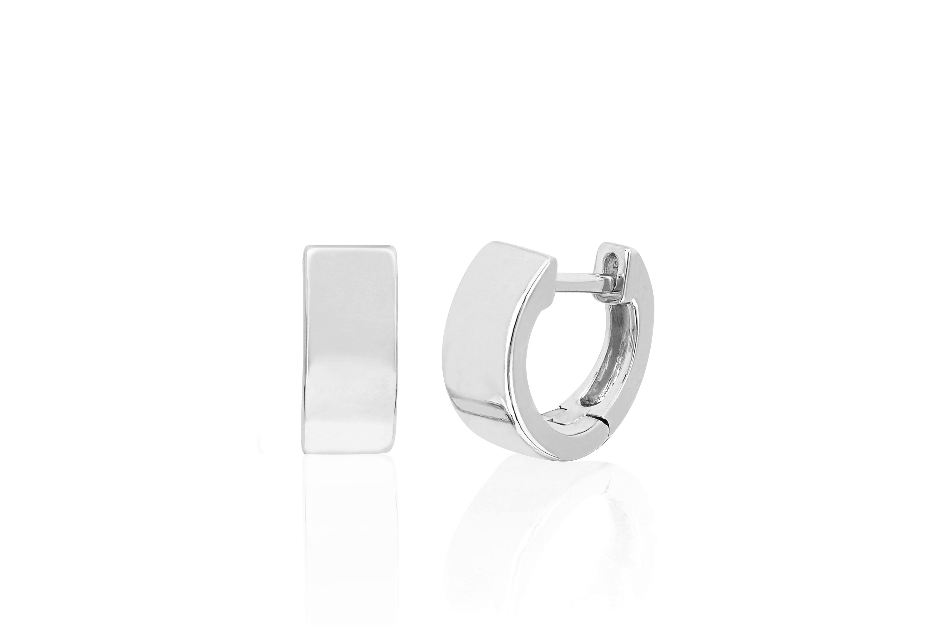 Gold Jumbo Huggie Earring