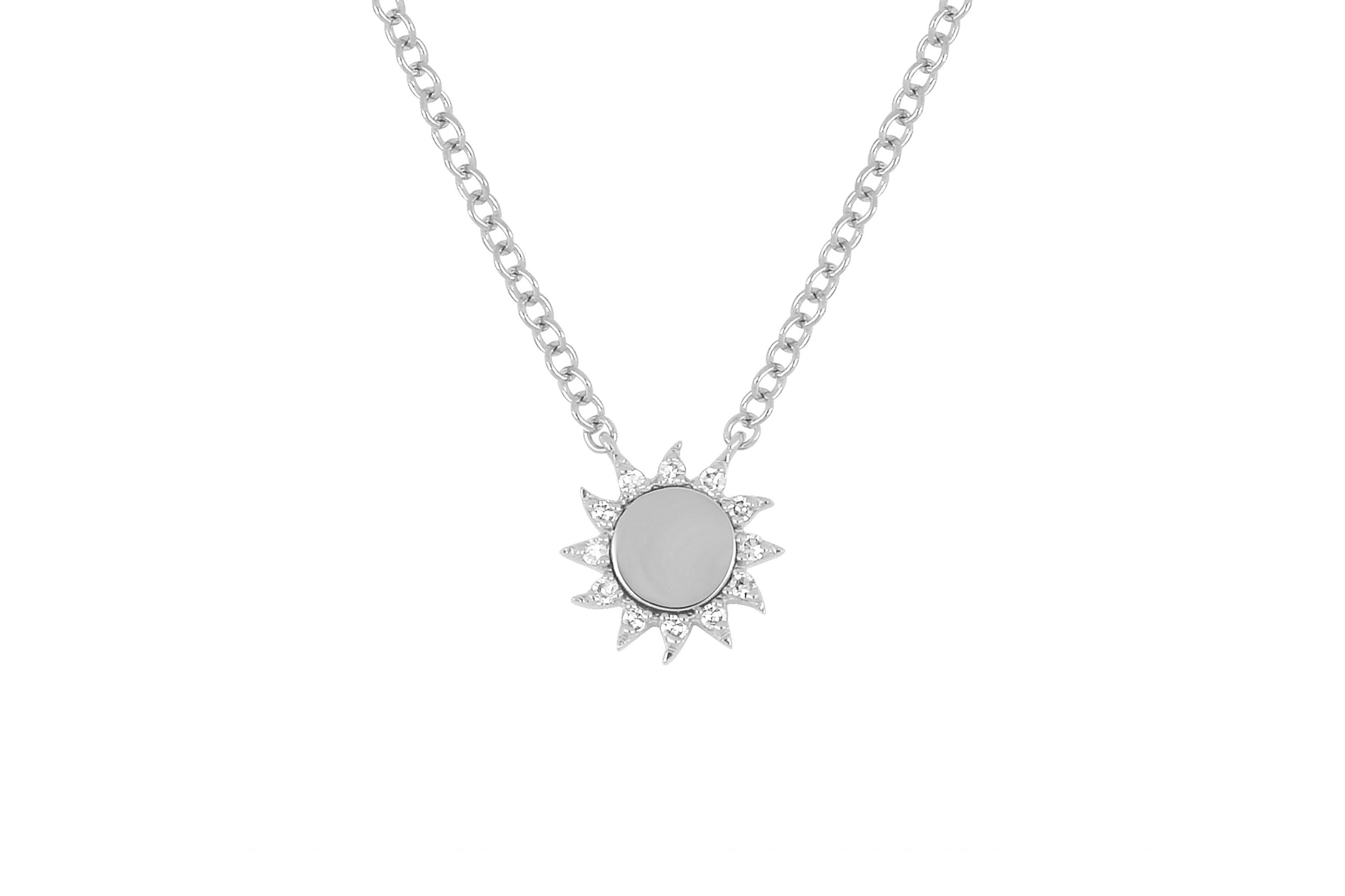 You Are My Sunshine Diamond Necklace