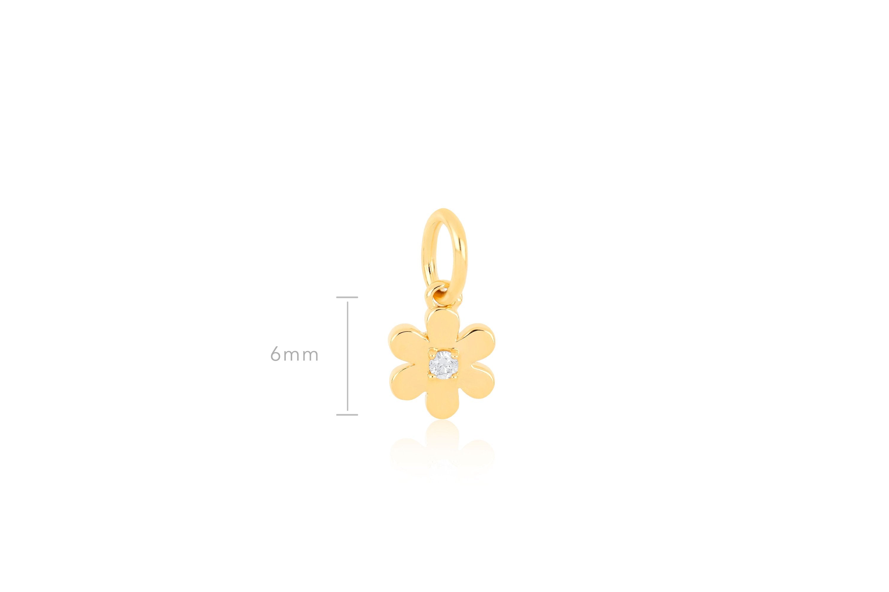 Daisy Necklace Charm