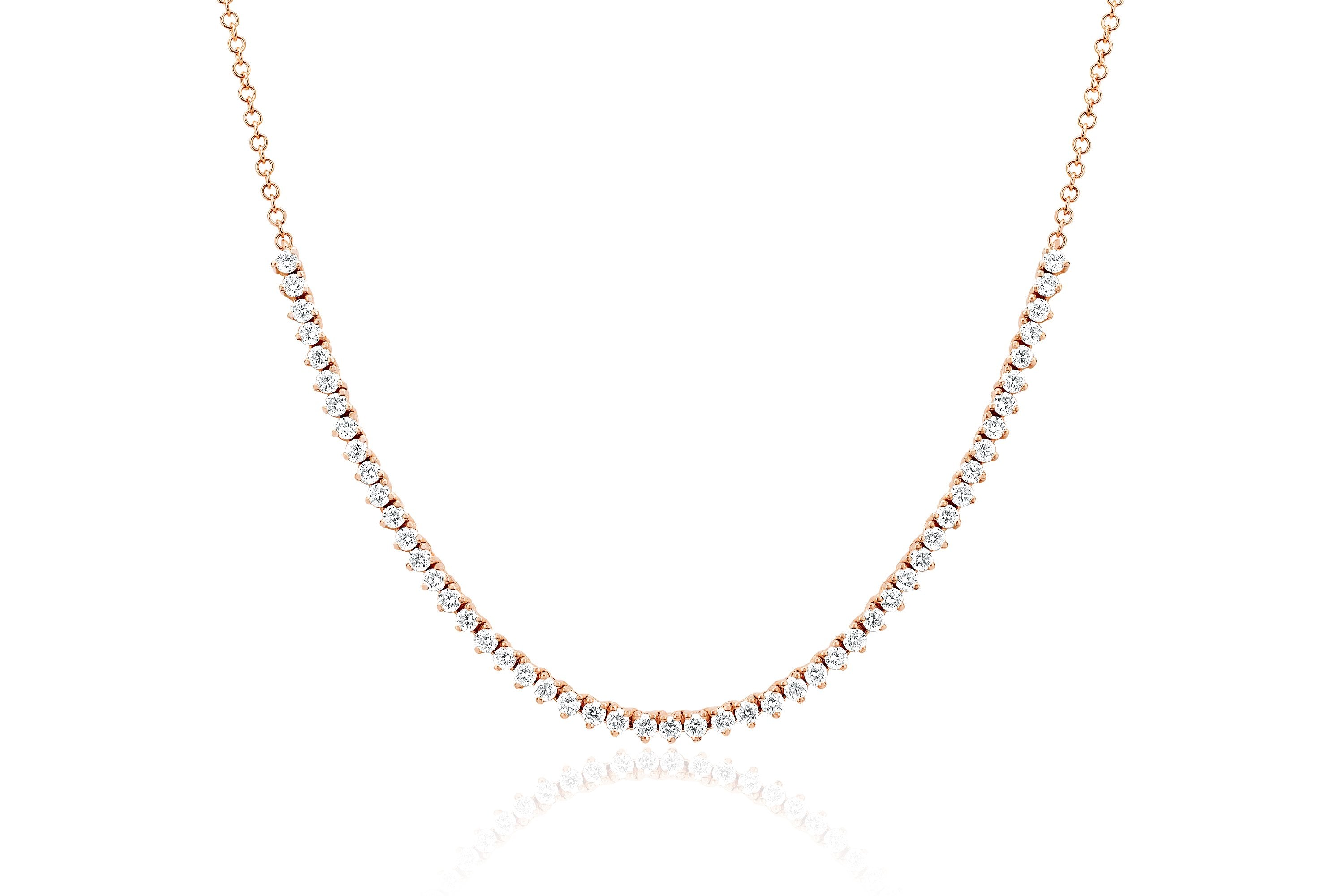 Diamond Segment Necklace