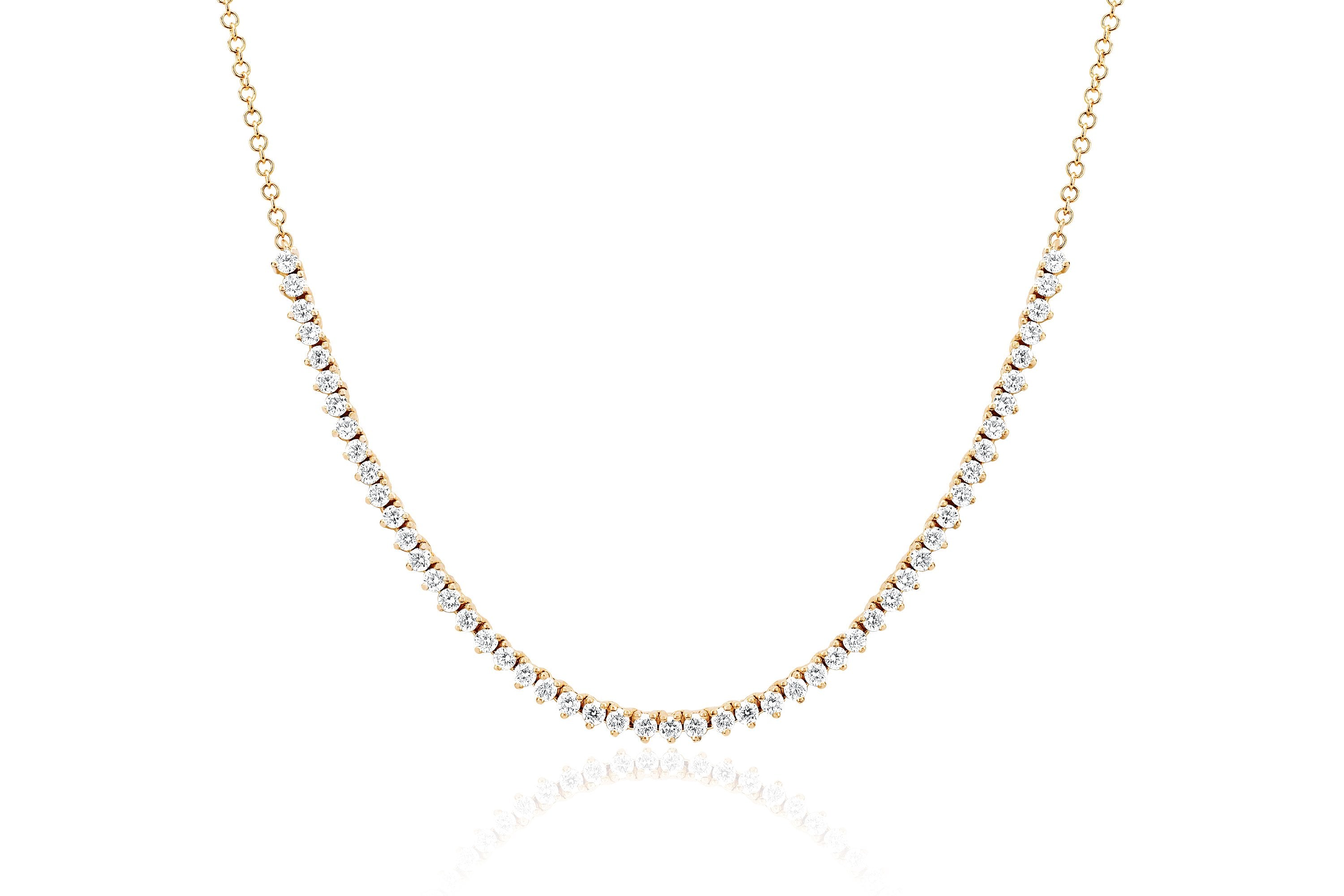 Diamond Segment Necklace