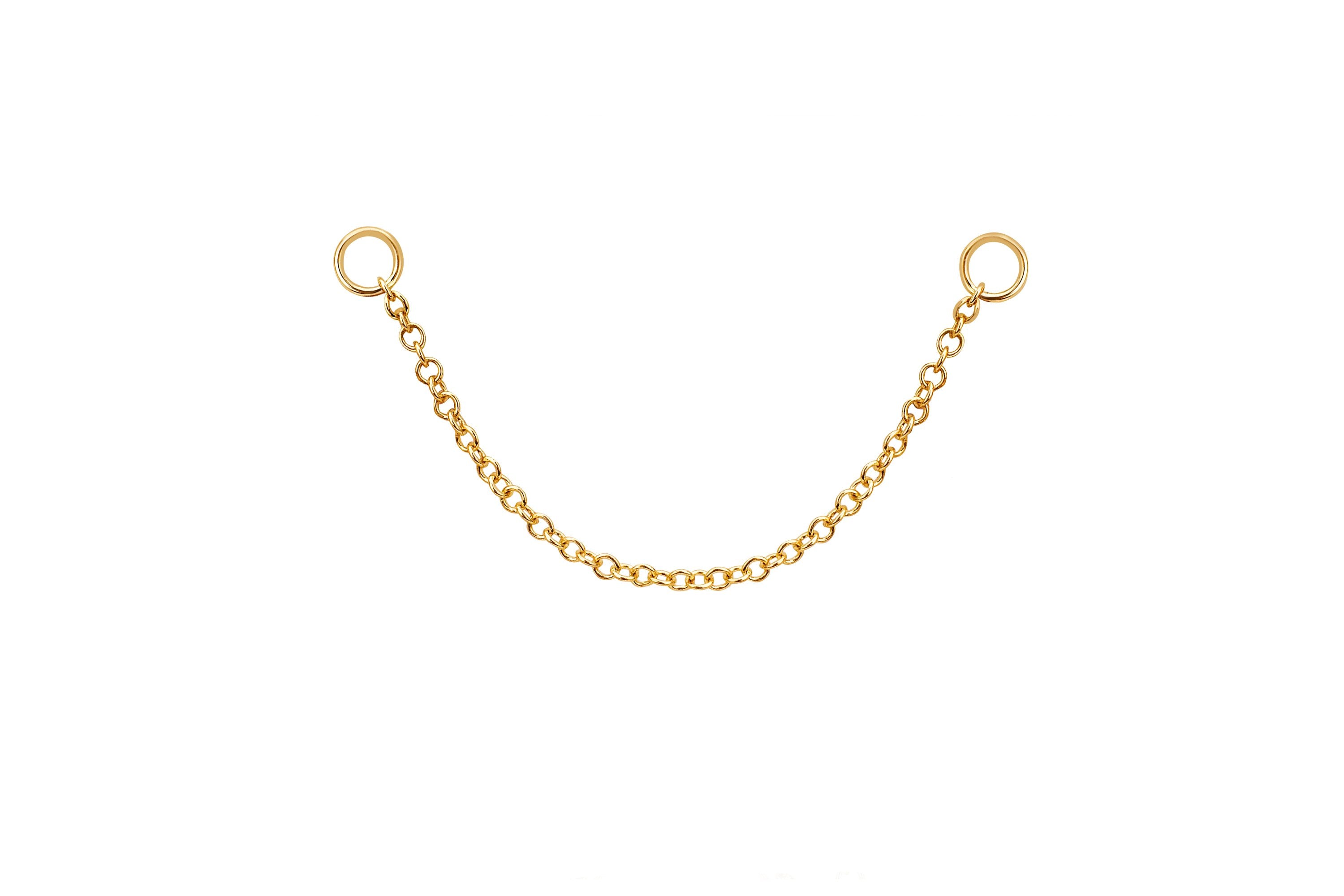 Chain Stud Earring Charm