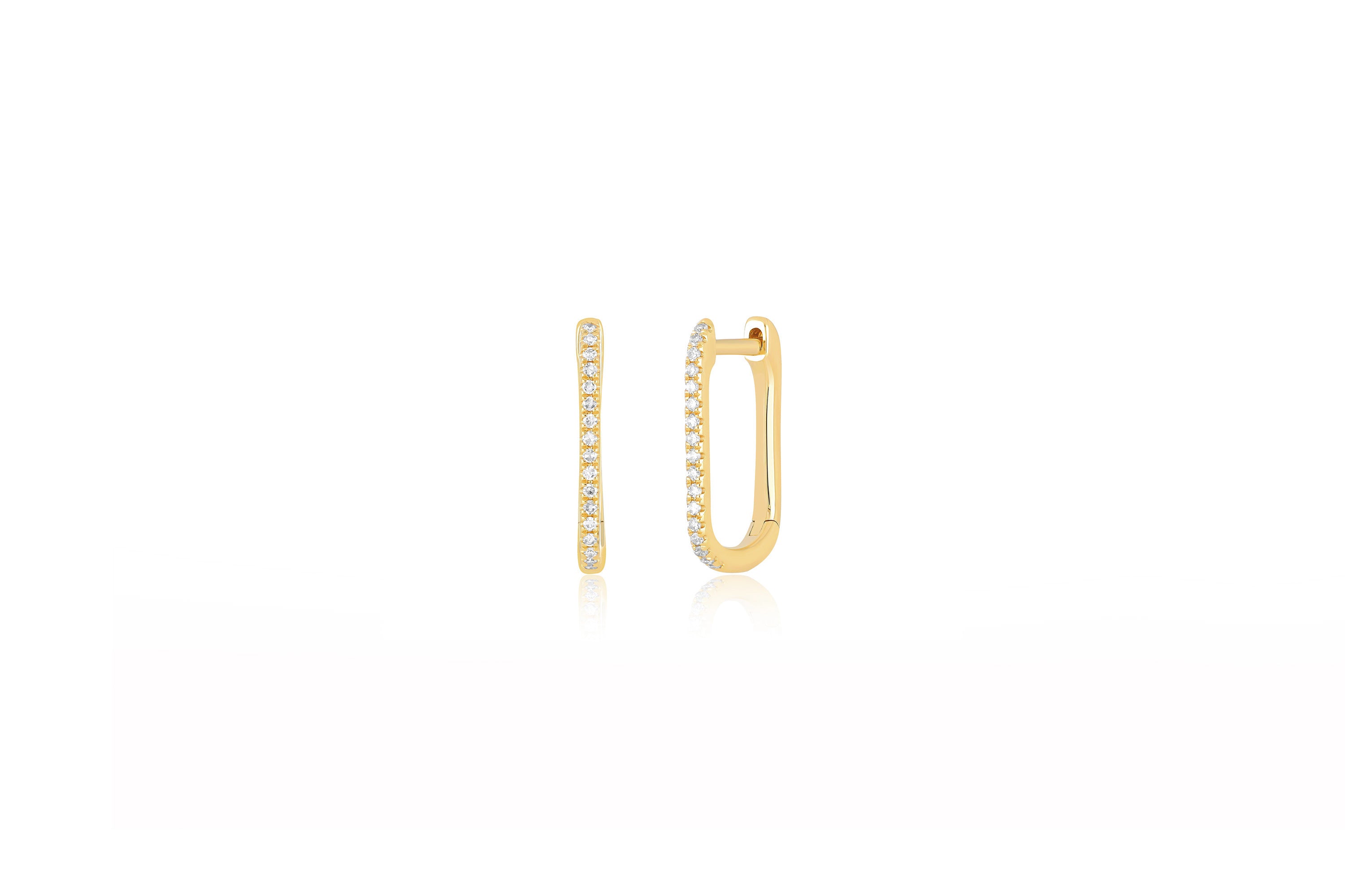 Diamond Lola Hoop Earring