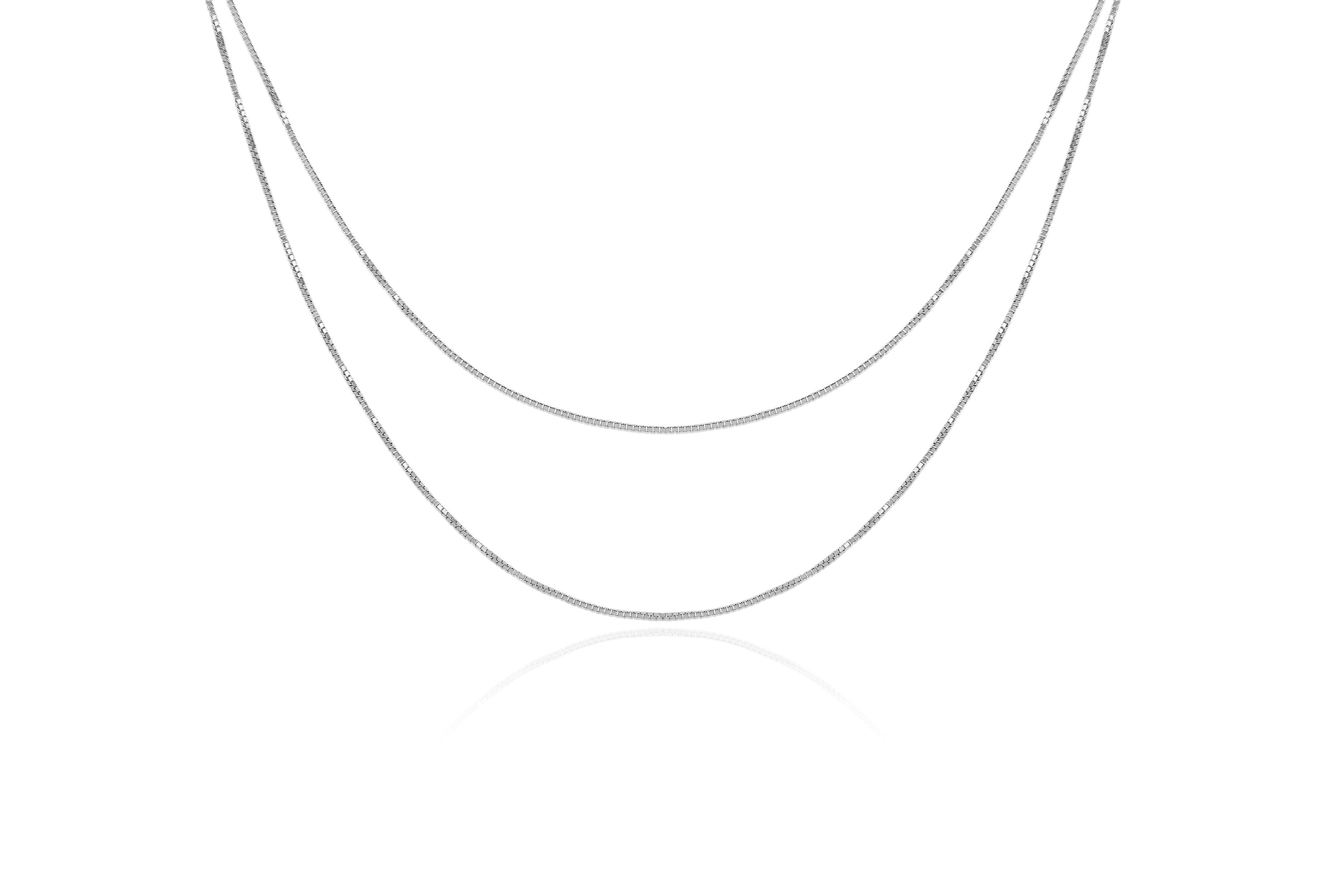 Double Strand Liquid Gold Necklace