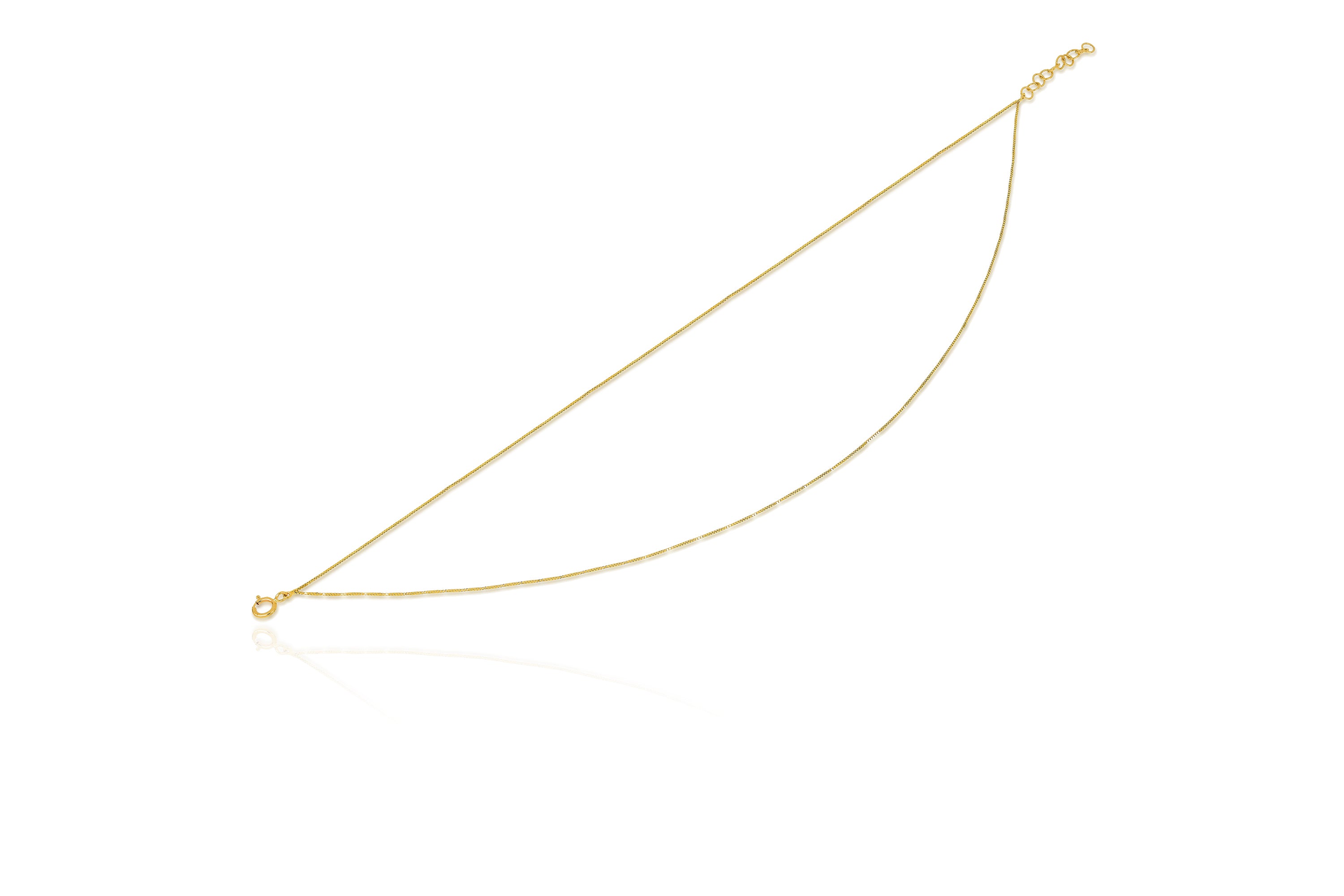Double Strand Liquid Gold Anklet