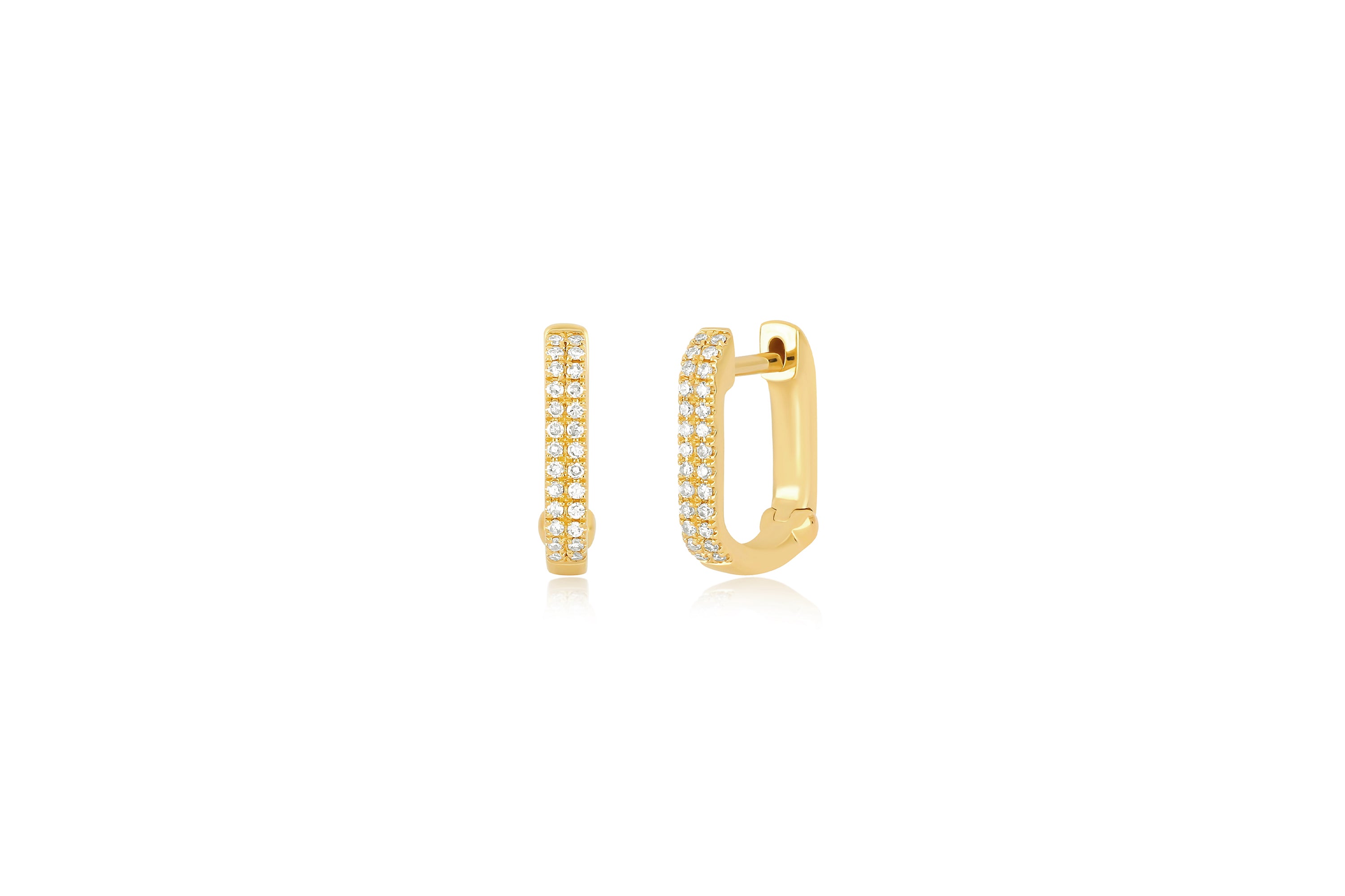 Diamond Mini Lola Huggie Earring