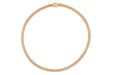 Diamond Bar Mesh Necklace in 14k rose gold
