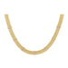 Diamond Bar Mesh Necklace in 14k yellow gold