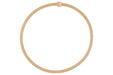 Gold Mesh Necklace in 14k rose gold