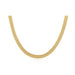 Gold Mesh Necklace in 14k yellow gold