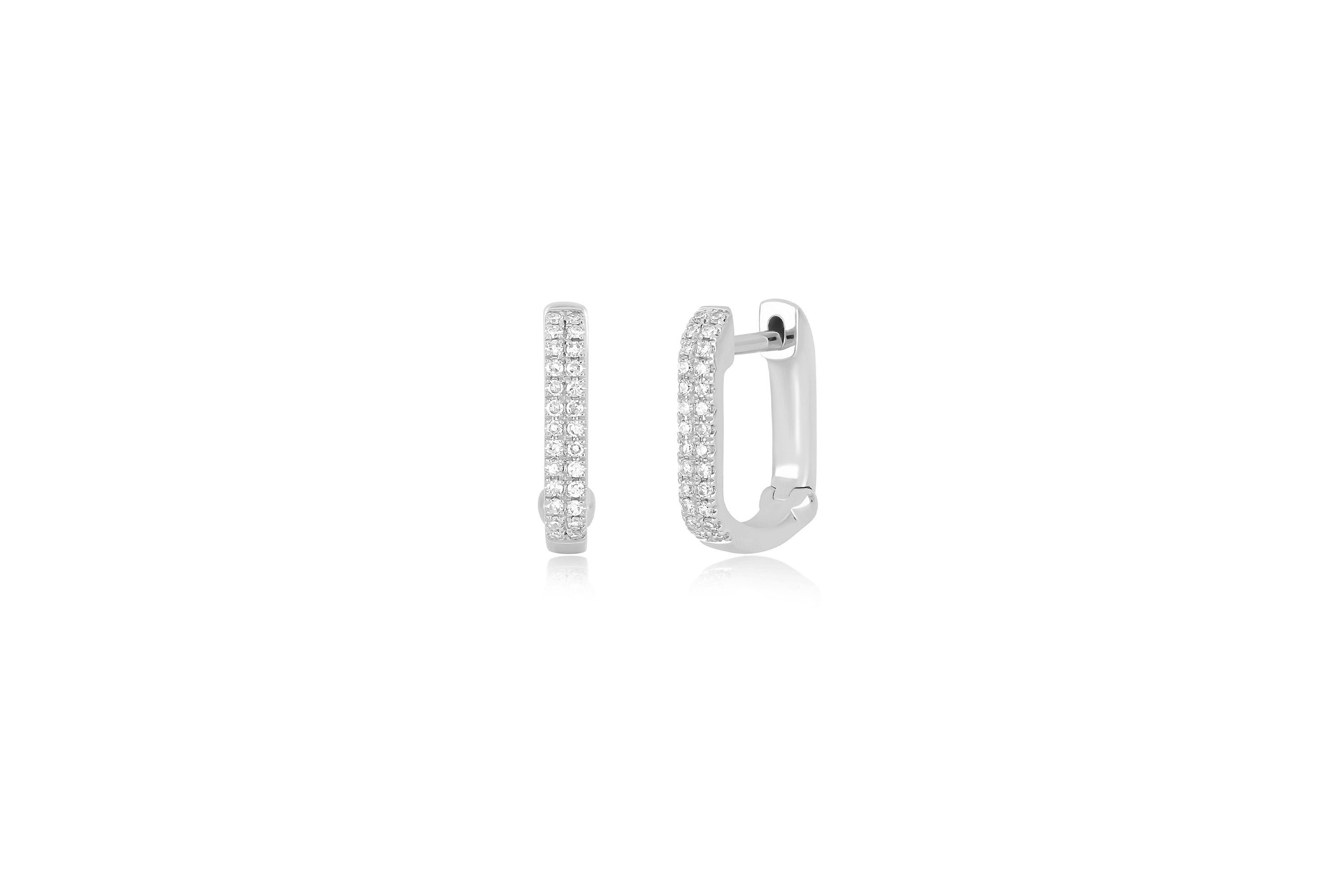 Diamond Mini Lola Huggie Earring