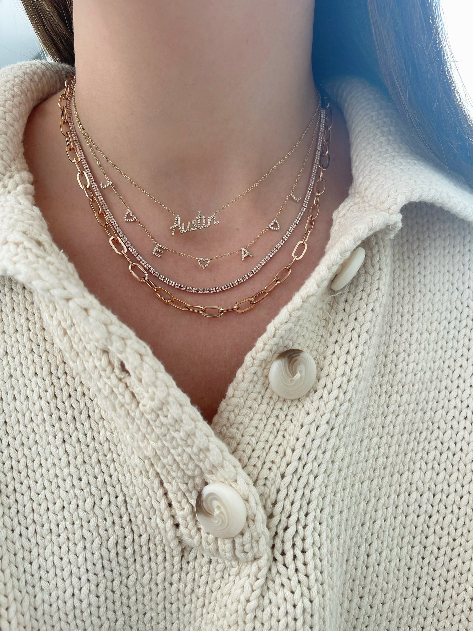 Love Around The Neck Necklace