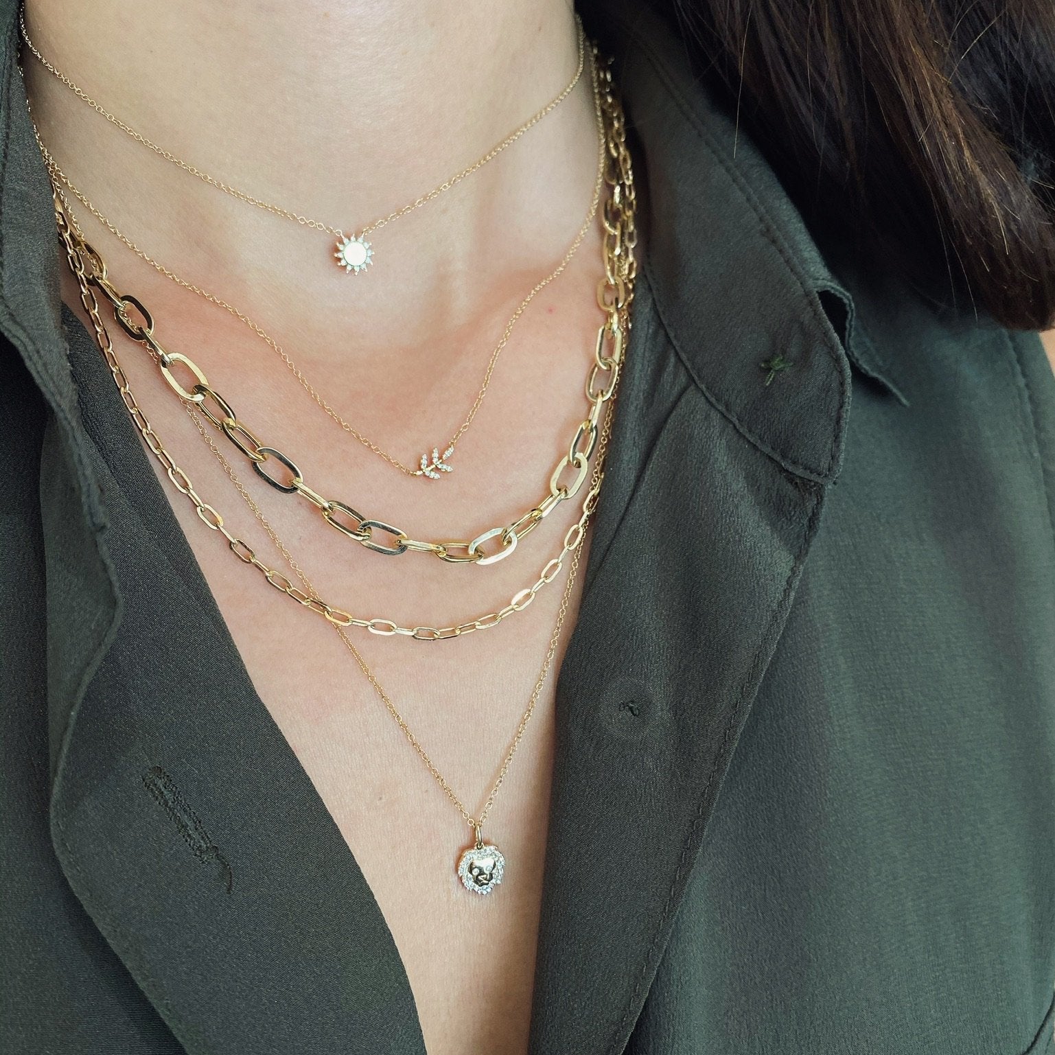 You Are My Sunshine Diamond Necklace