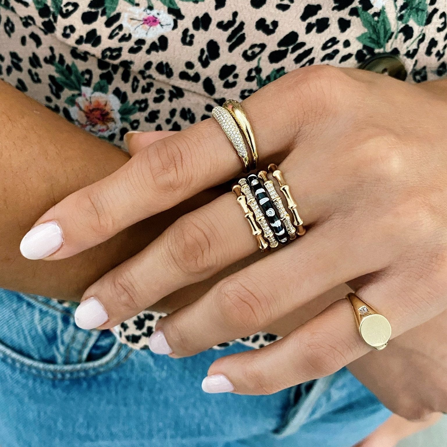 Gold Dome Ring