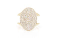 EF Collection Diamond Jumbo Oval Ring - 1