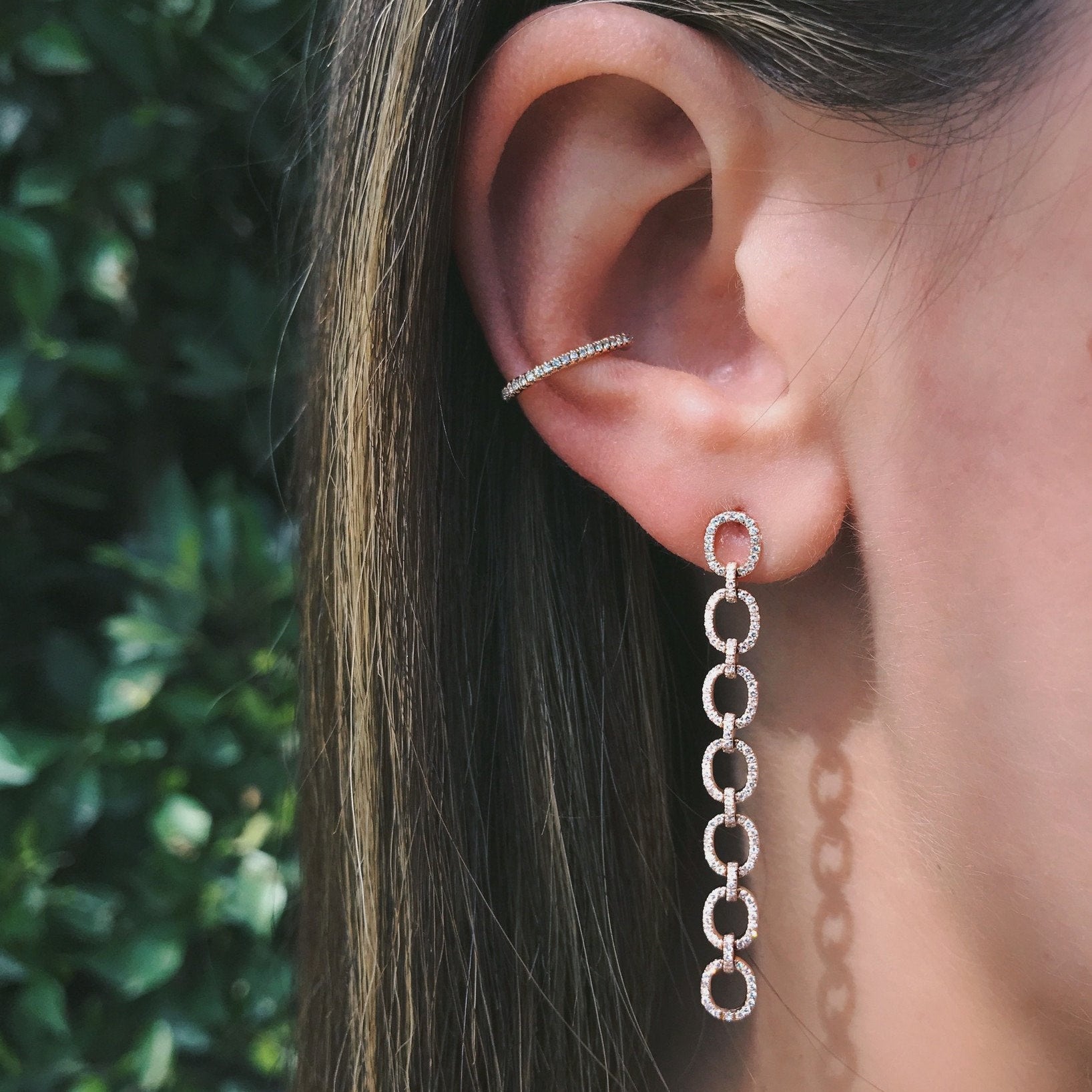 Diamond Ear Cuff (No Piercing)